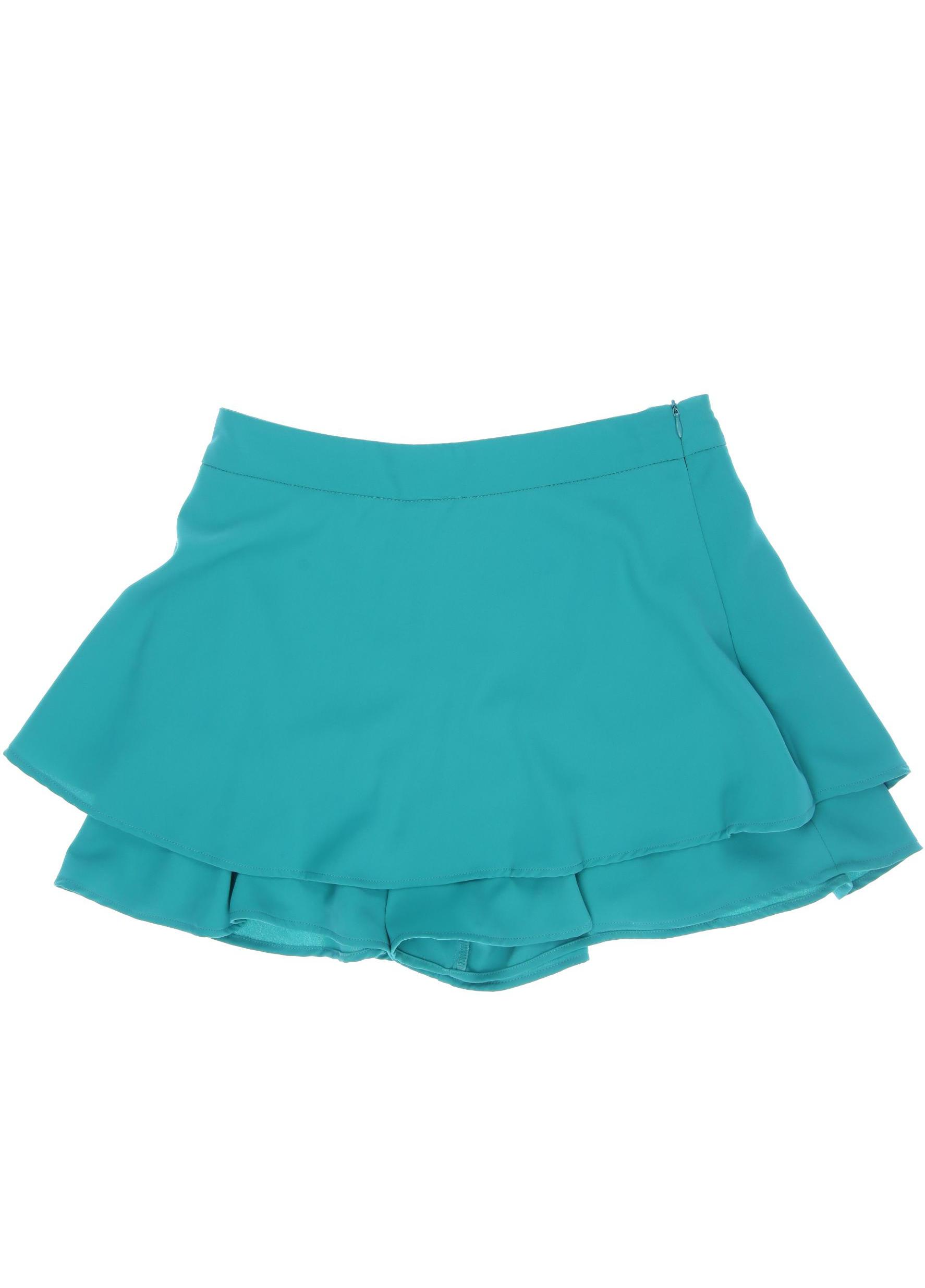 

ZARA Damen Rock, türkis