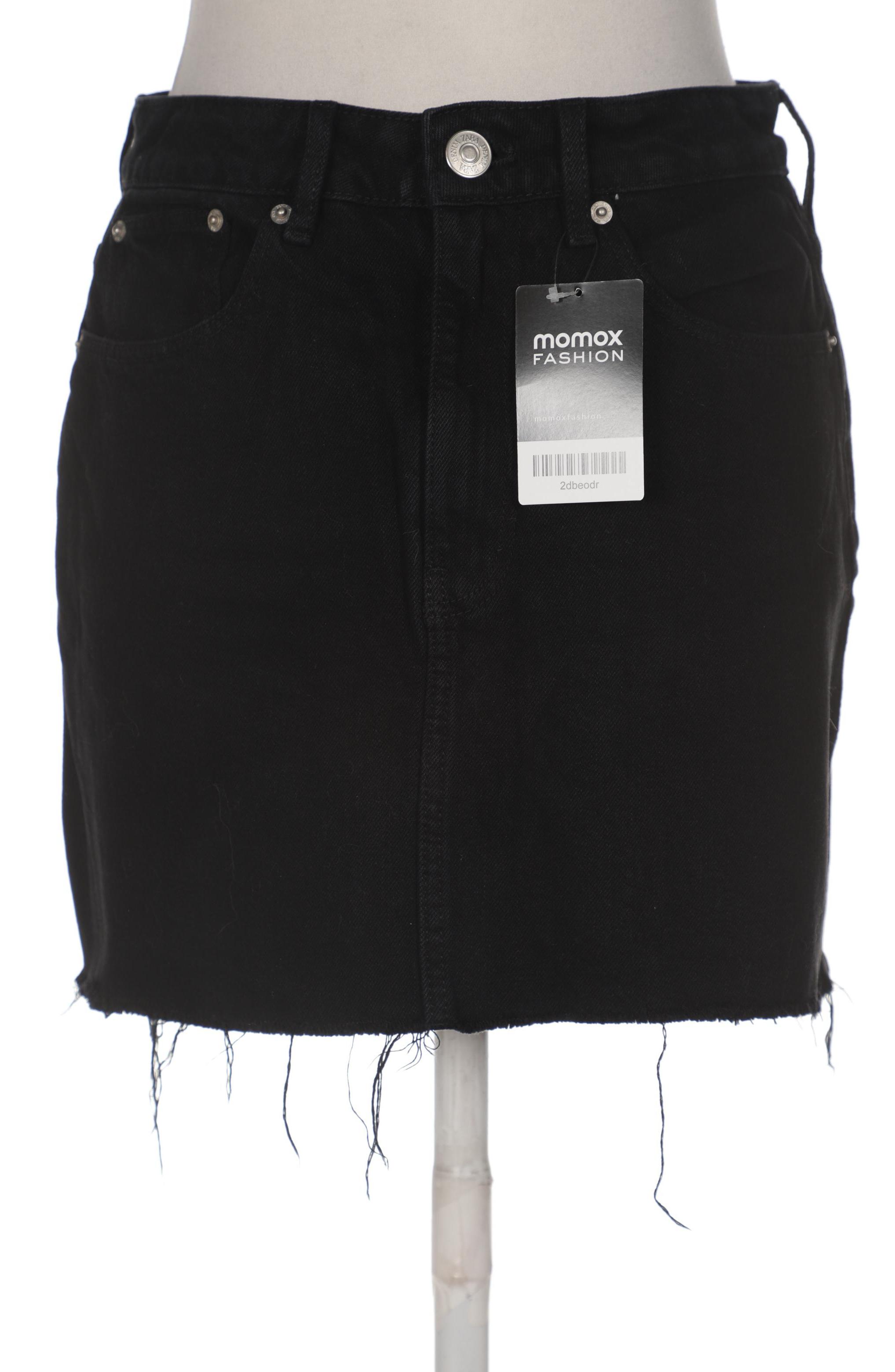 

ZARA Damen Rock, schwarz