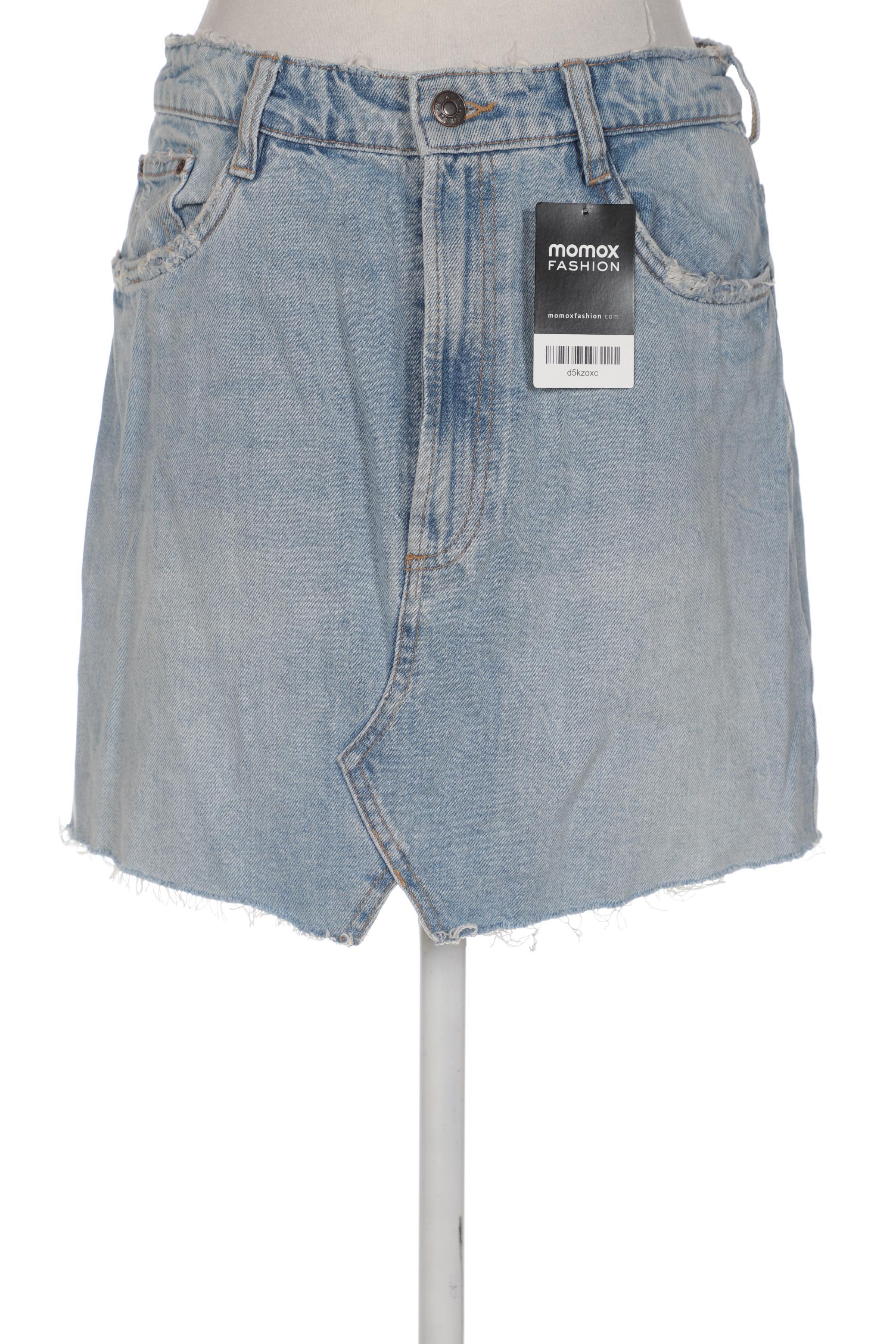 

ZARA Damen Rock, hellblau
