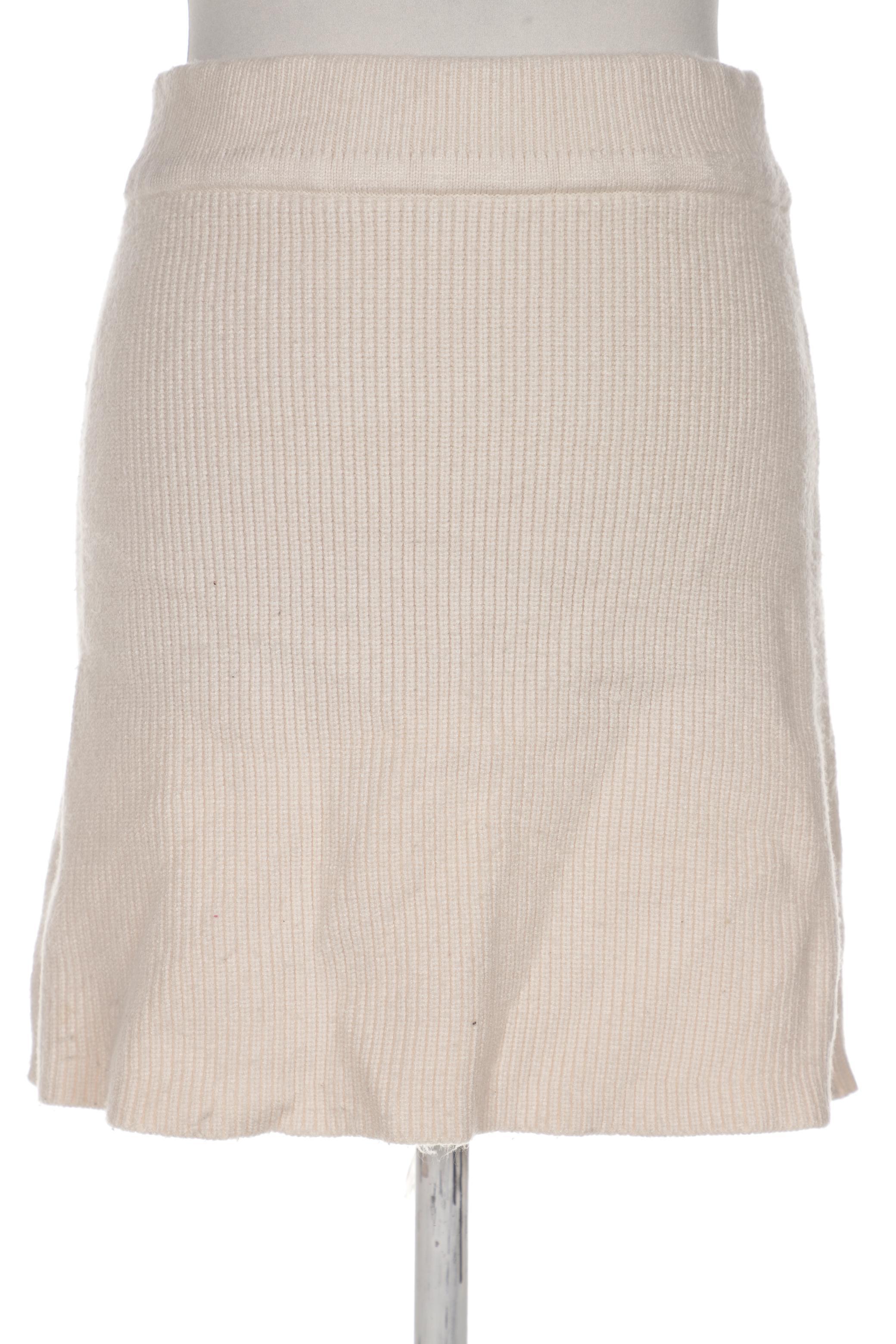 

ZARA Damen Rock, cremeweiß