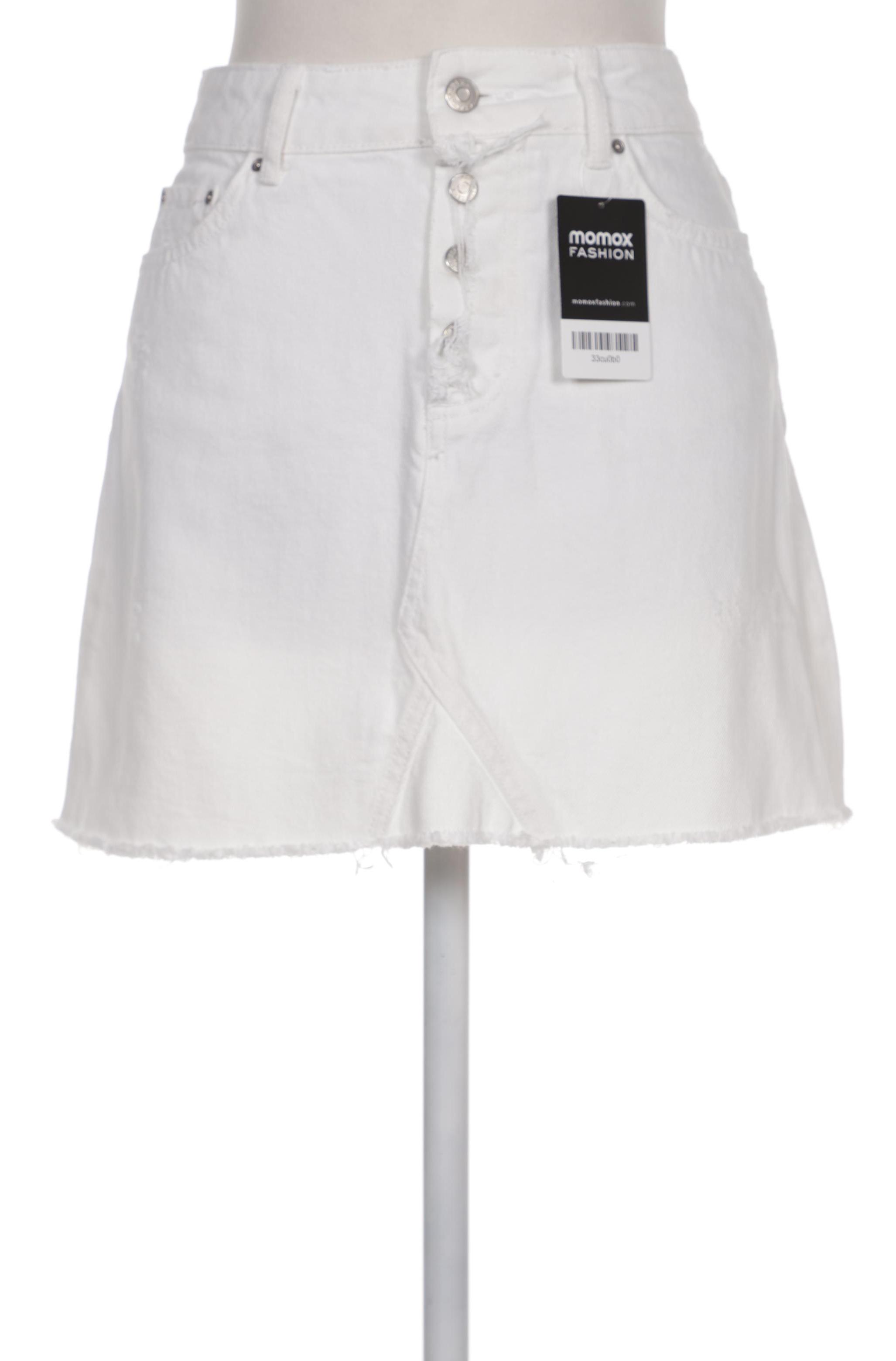 

ZARA Damen Rock, weiß