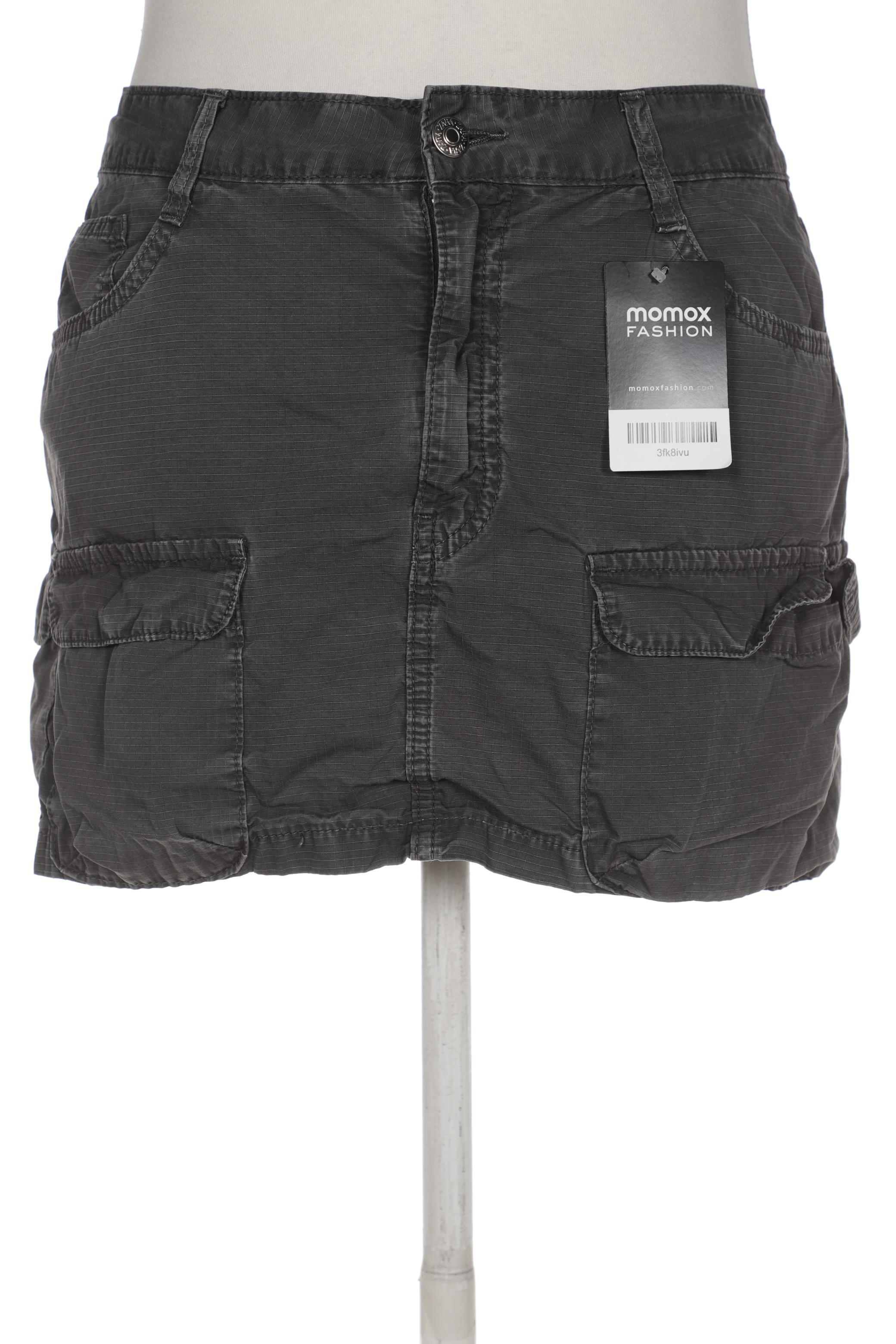 

ZARA Damen Rock, grau
