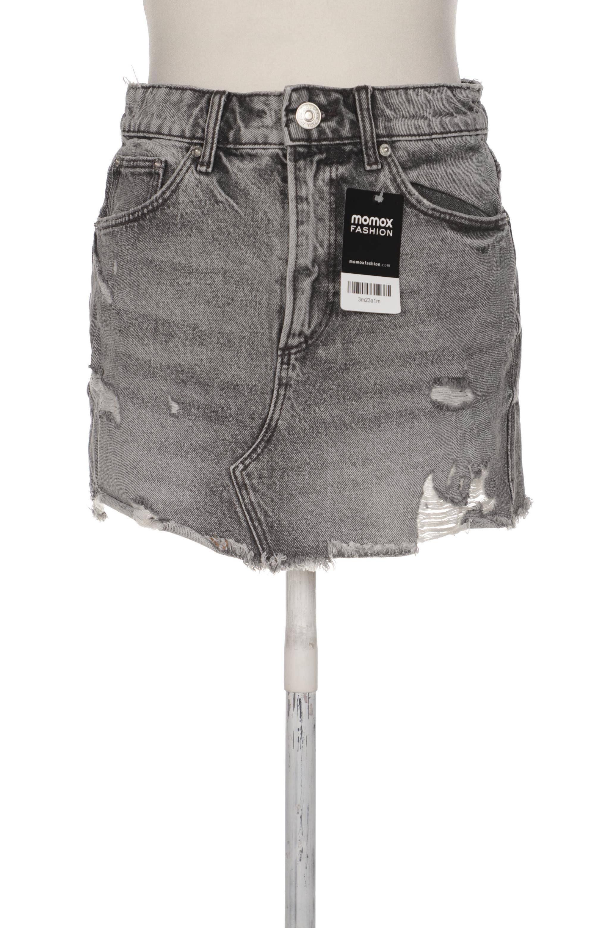

ZARA Damen Rock, grau