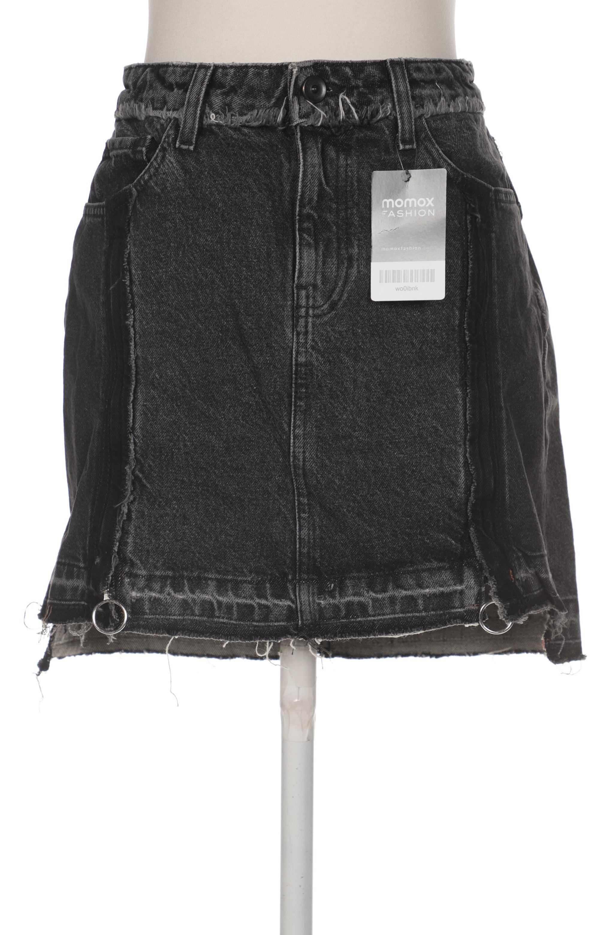 

ZARA Damen Rock, schwarz
