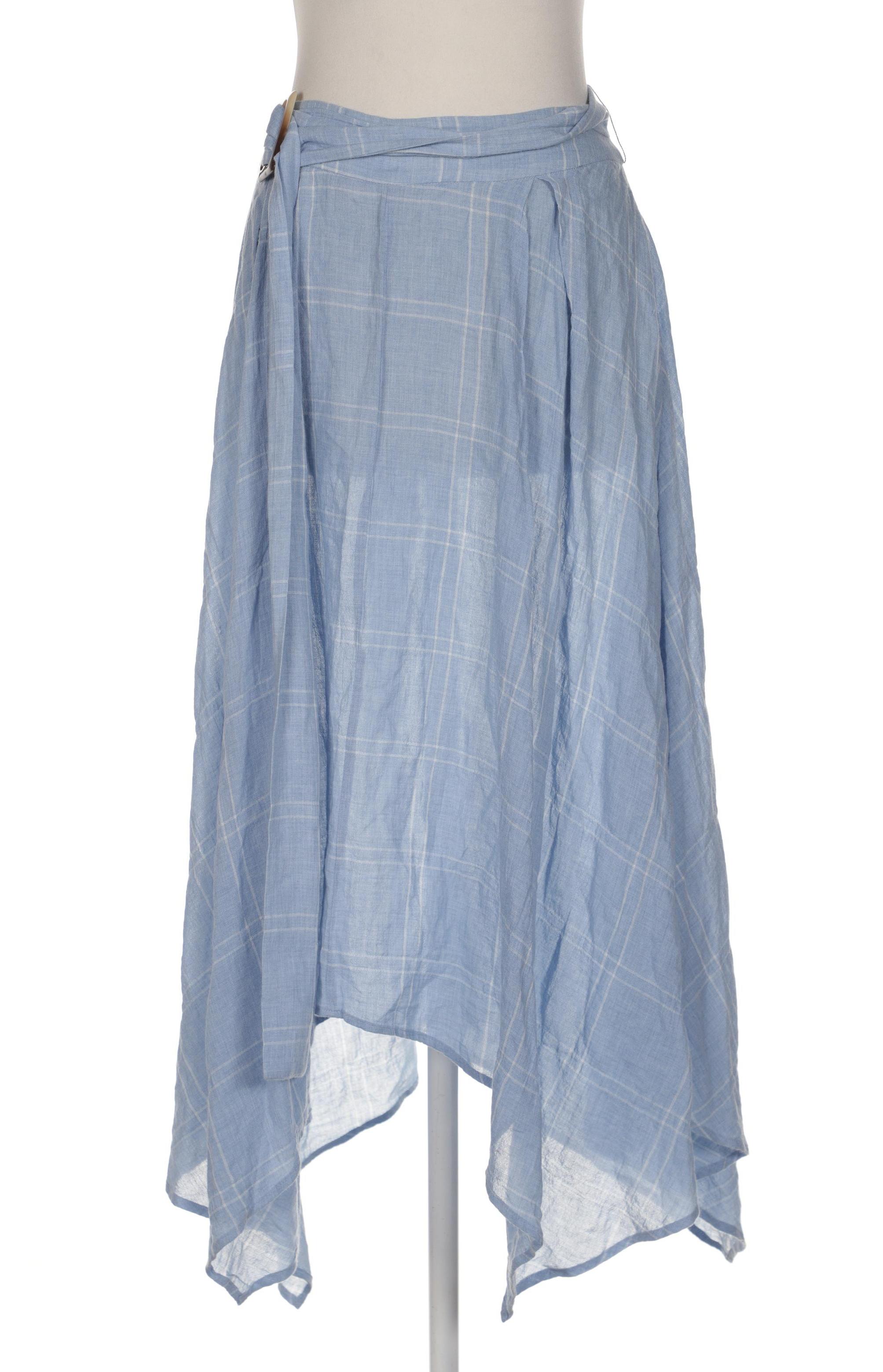 

ZARA Damen Rock, blau
