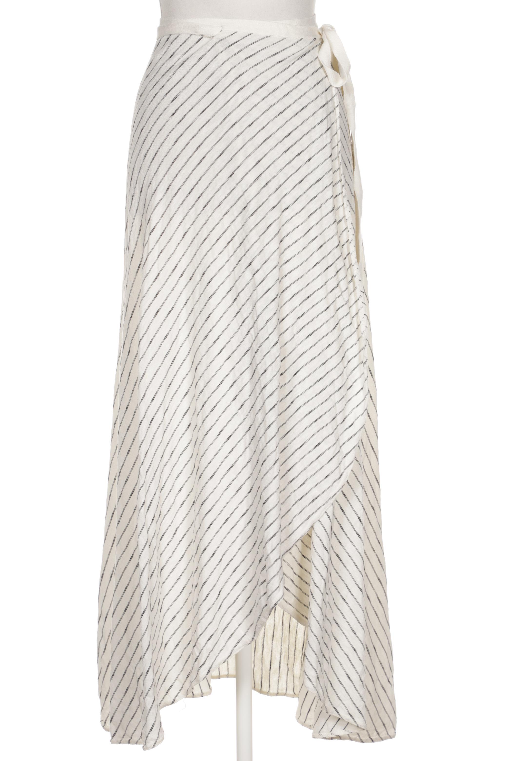 

ZARA Damen Rock, cremeweiß