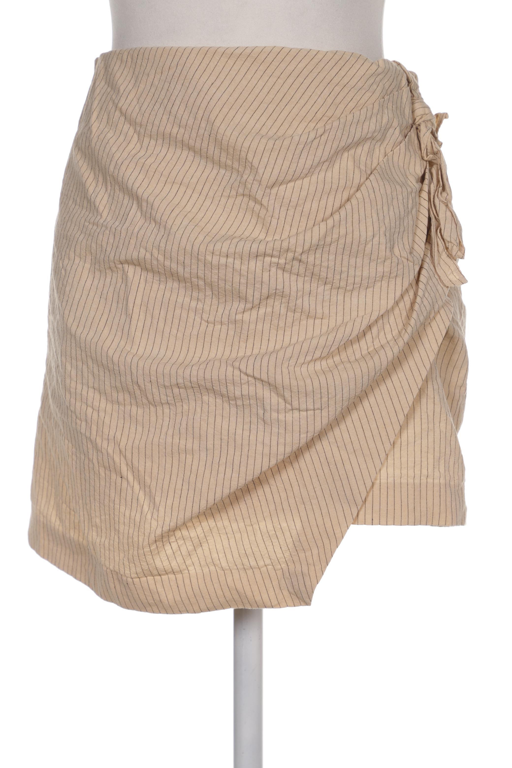 

ZARA Damen Rock, beige