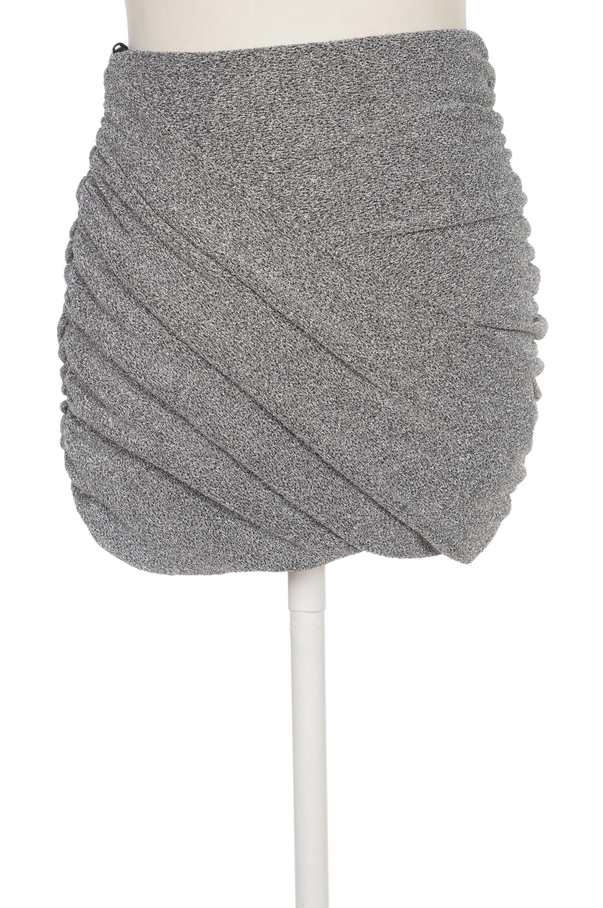 

ZARA Damen Rock, silber