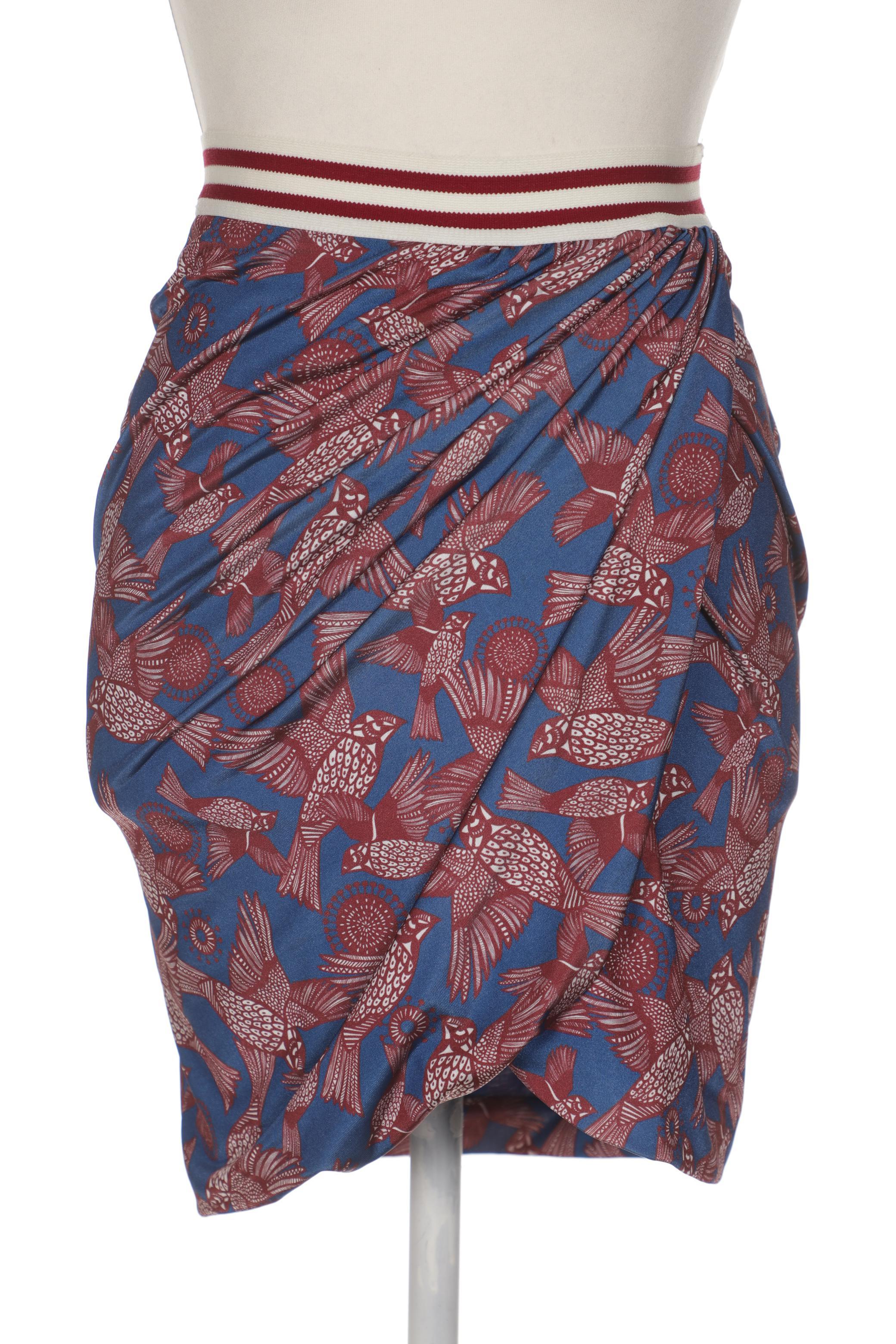 

ZARA Damen Rock, blau