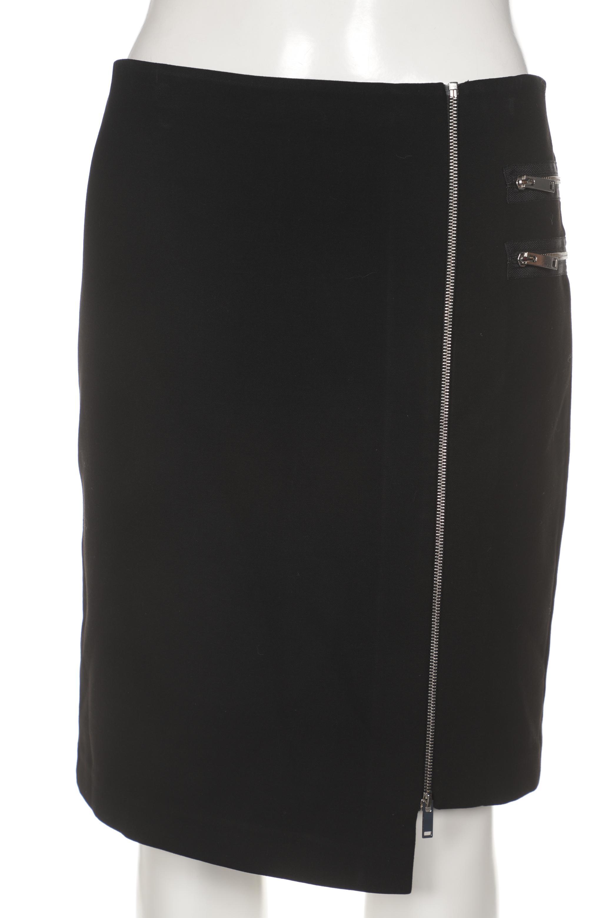 

ZARA Damen Rock, schwarz