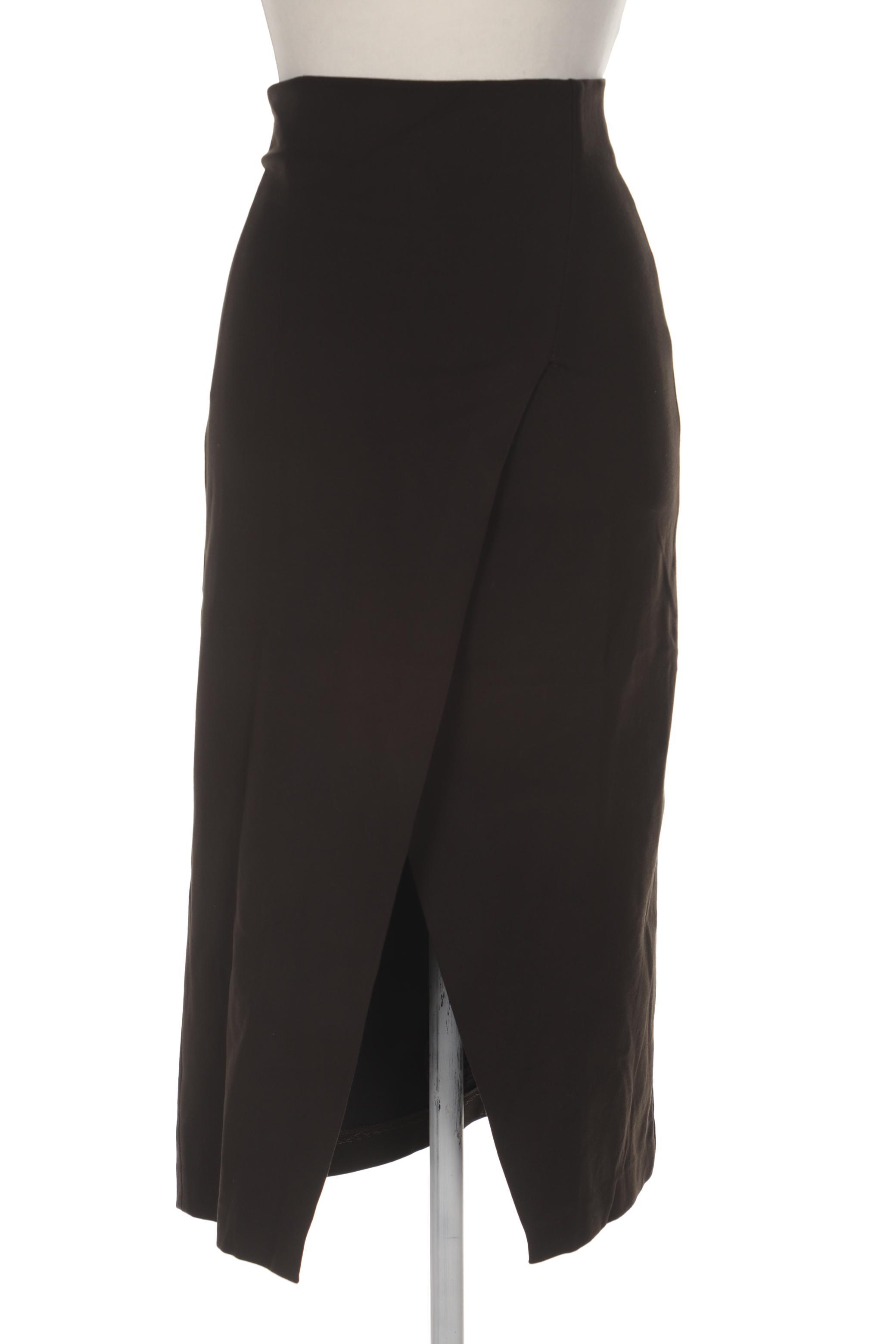 

ZARA Damen Rock, braun