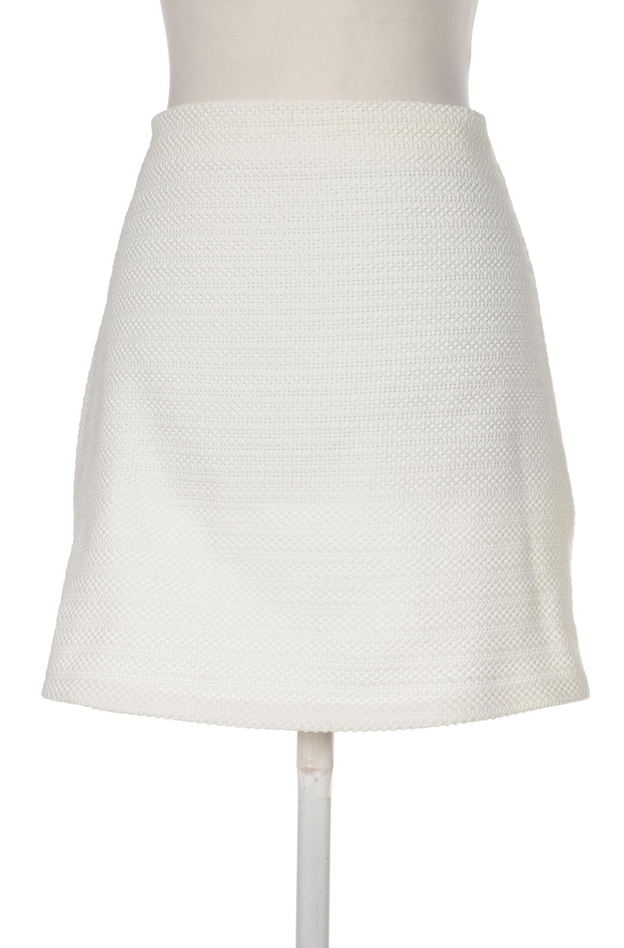 

ZARA Damen Rock, cremeweiß