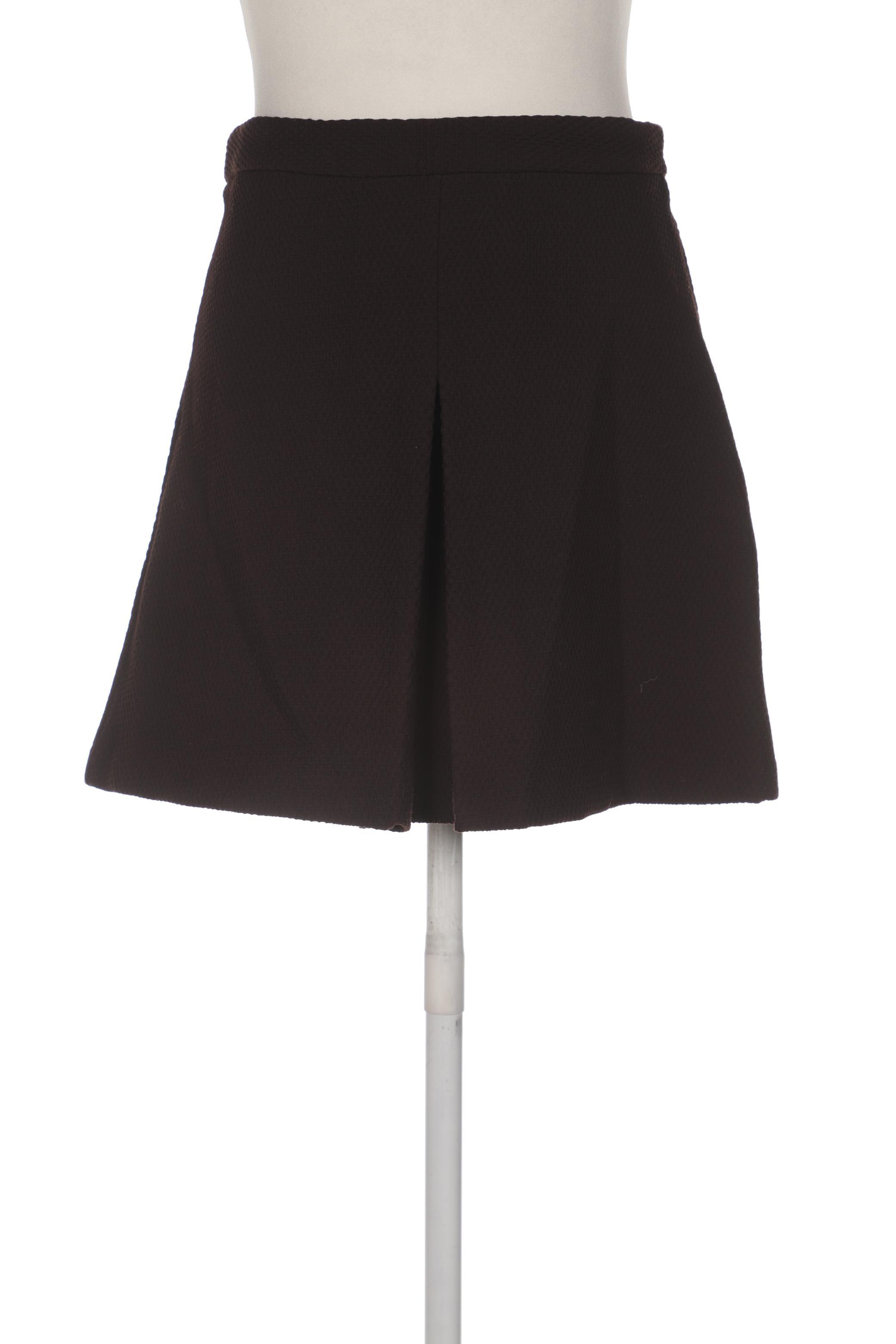 

ZARA Damen Rock, braun