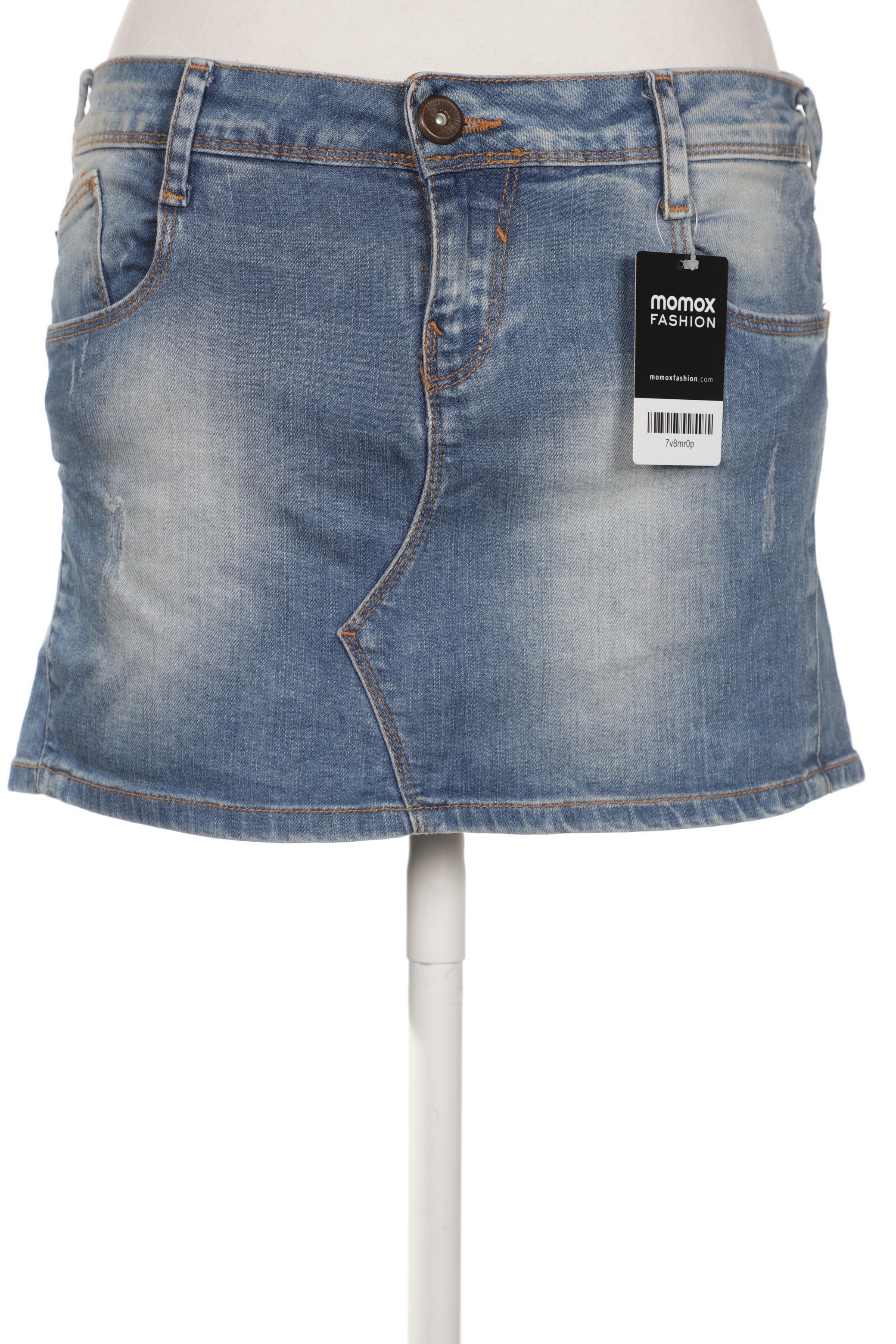 

ZARA Damen Rock, blau