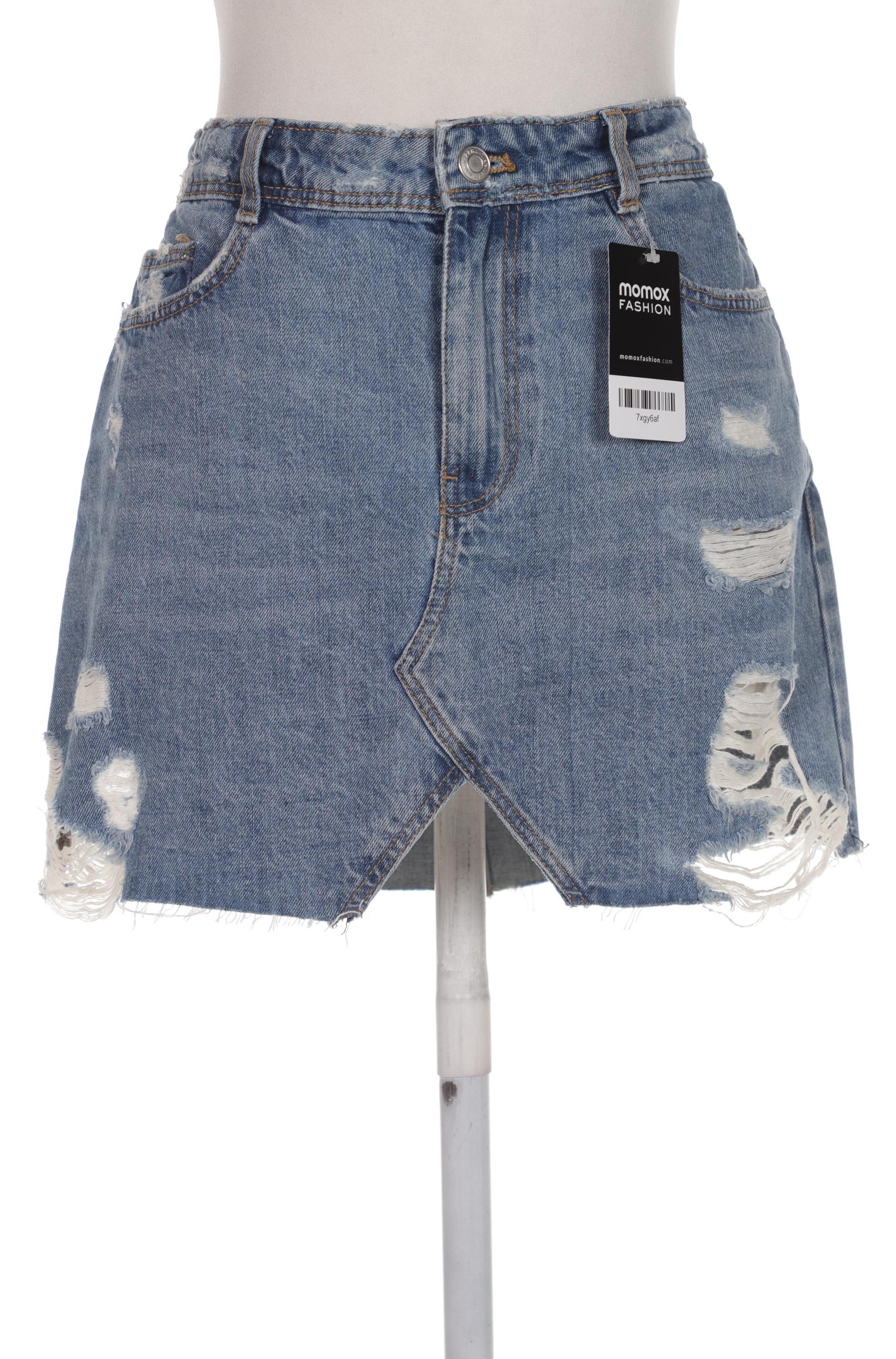 

ZARA Damen Rock, hellblau