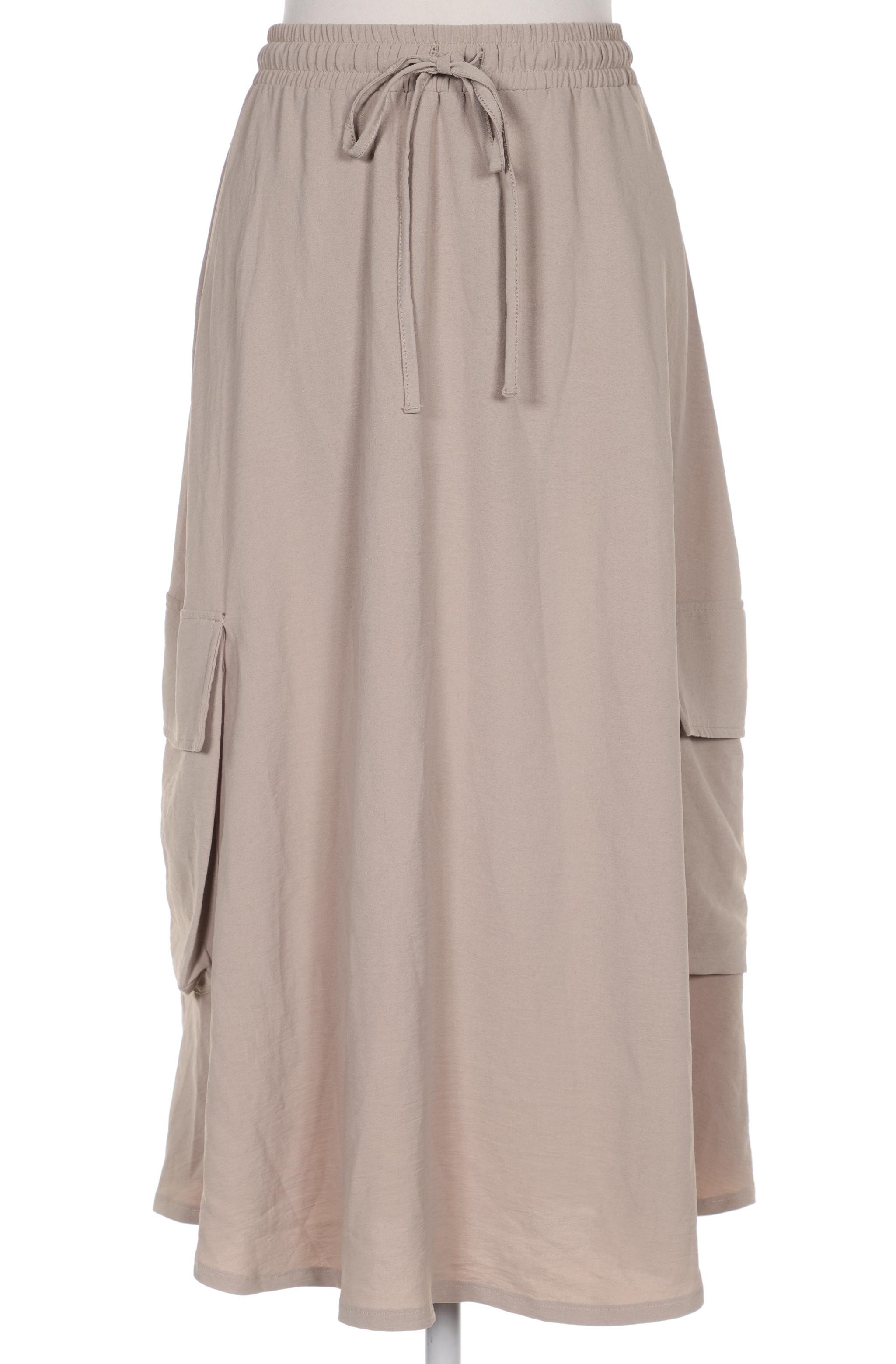 

ZARA Damen Rock, beige