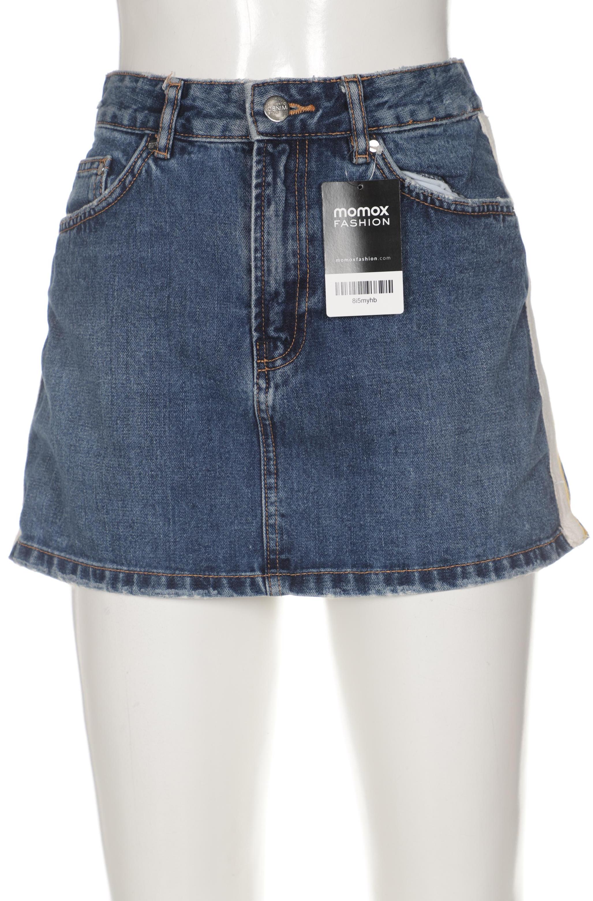 

ZARA Damen Rock, blau