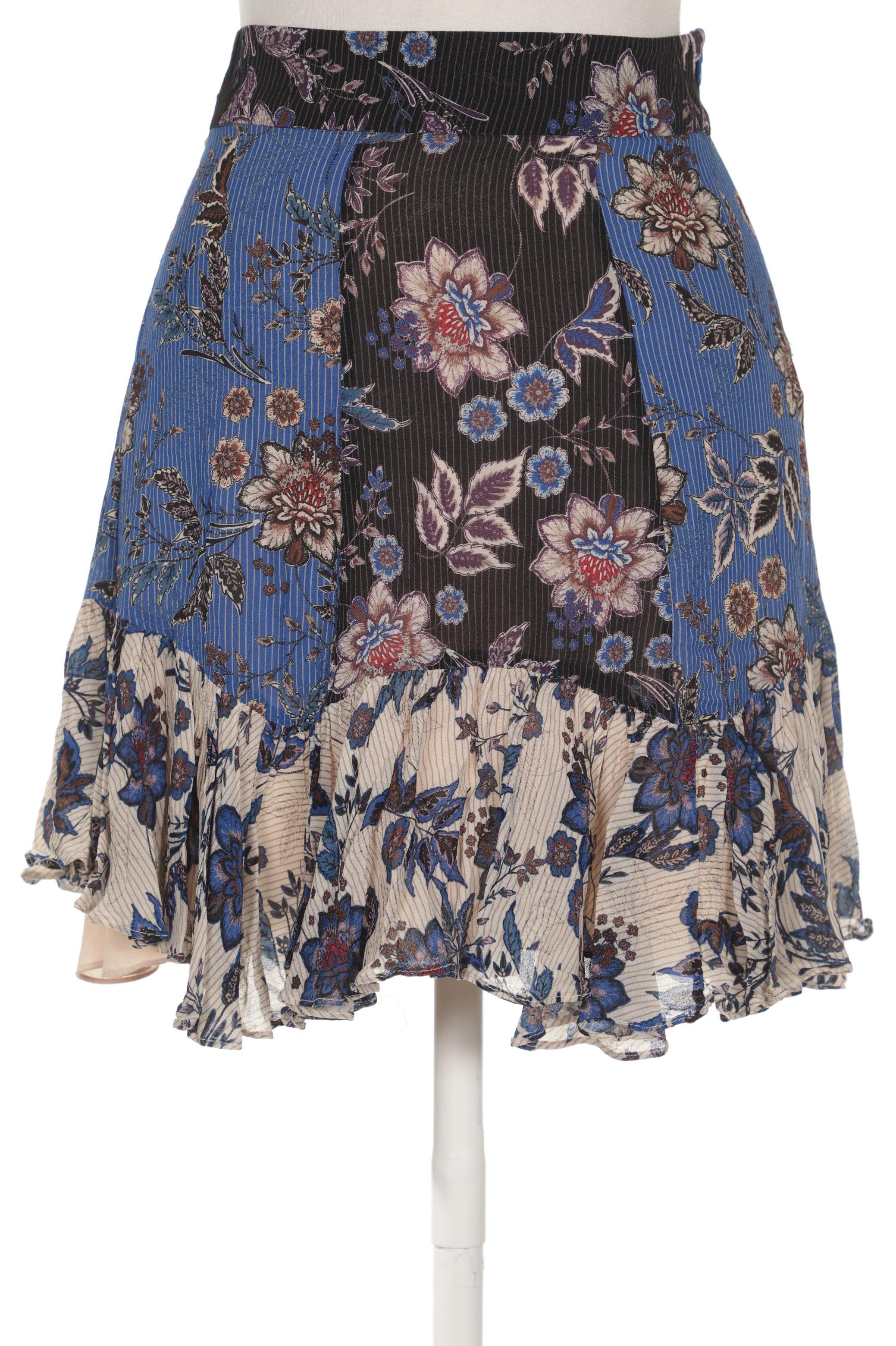 

ZARA Damen Rock, blau