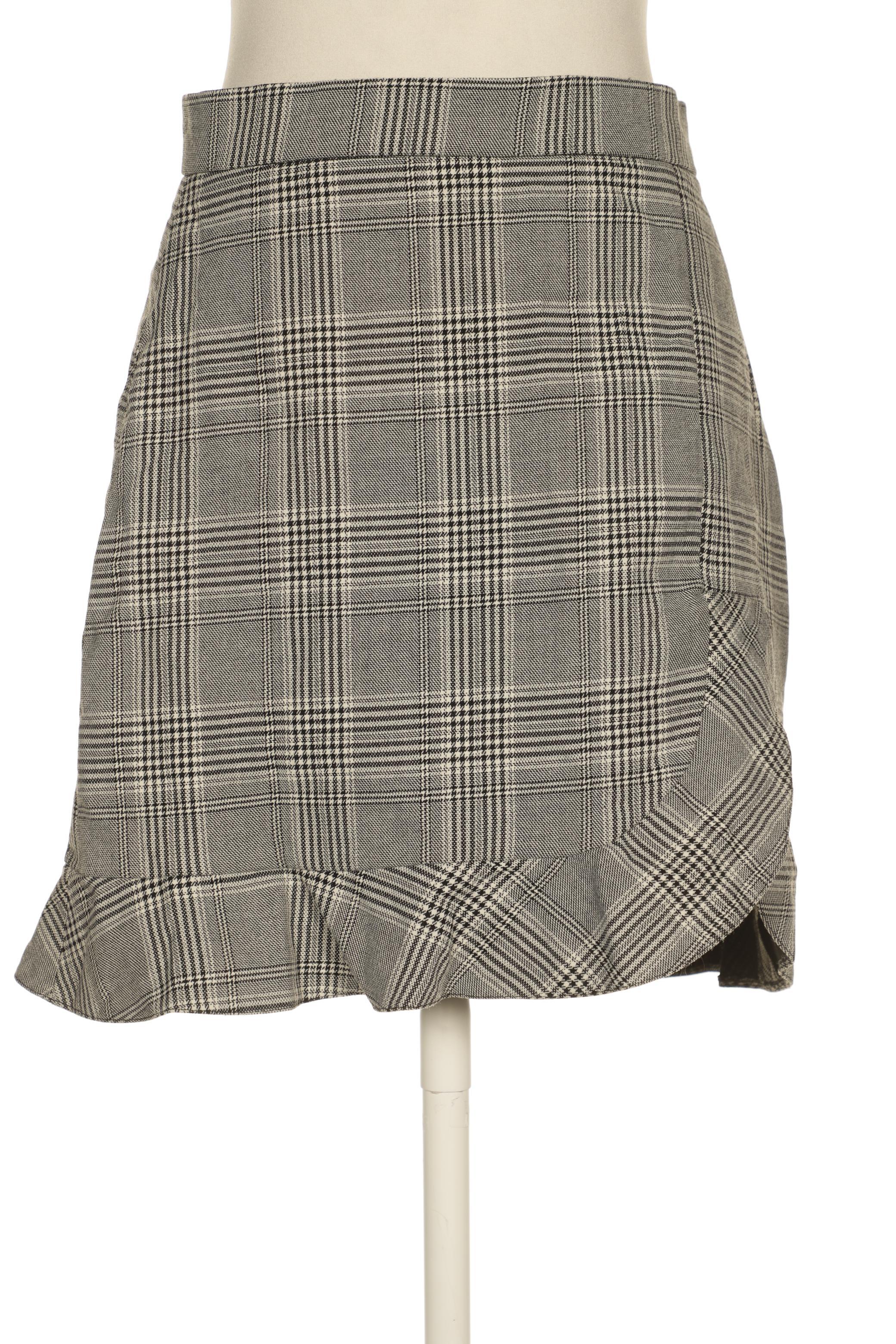 

ZARA Damen Rock, grau