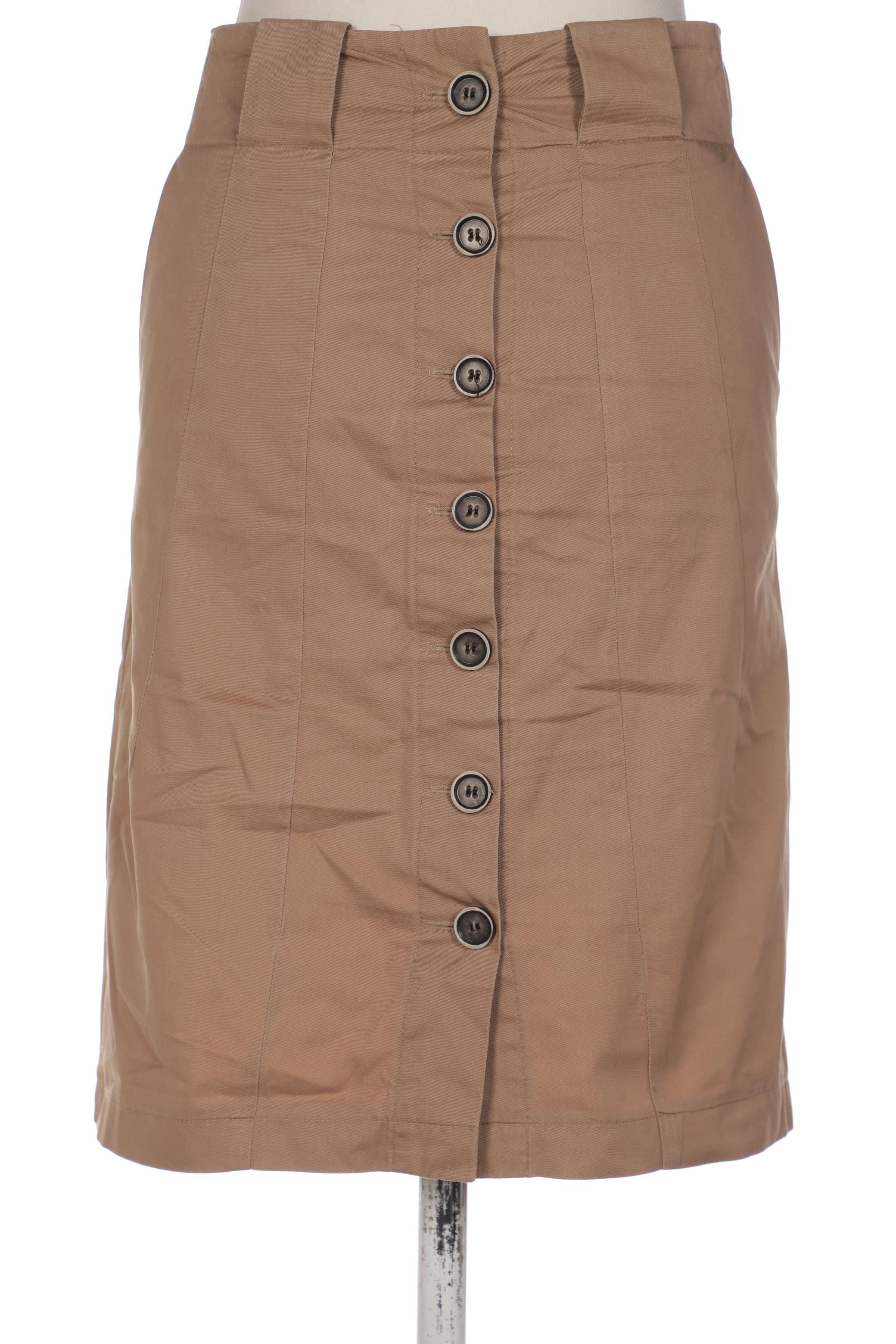 

ZARA Damen Rock, beige