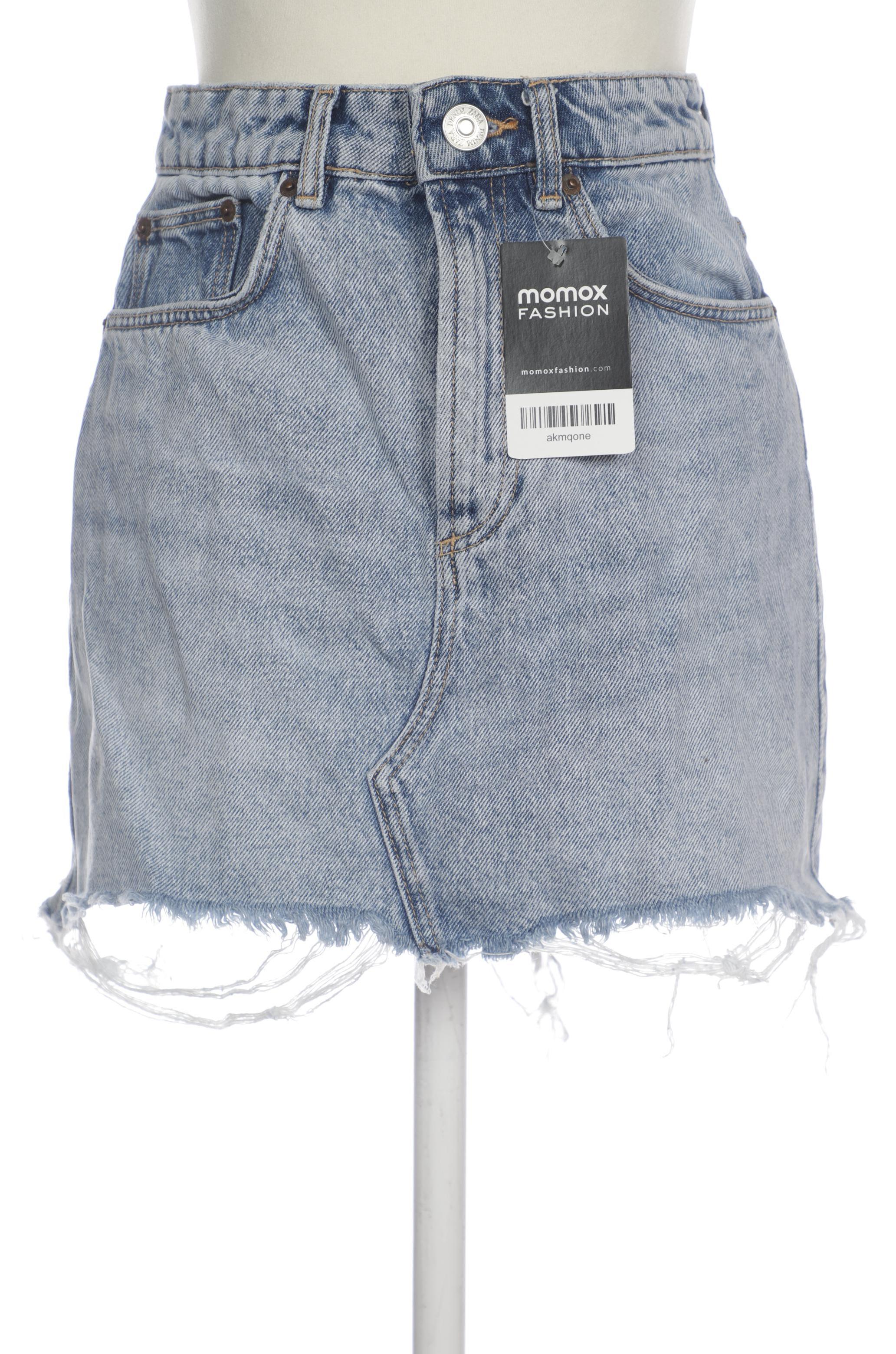 

ZARA Damen Rock, hellblau