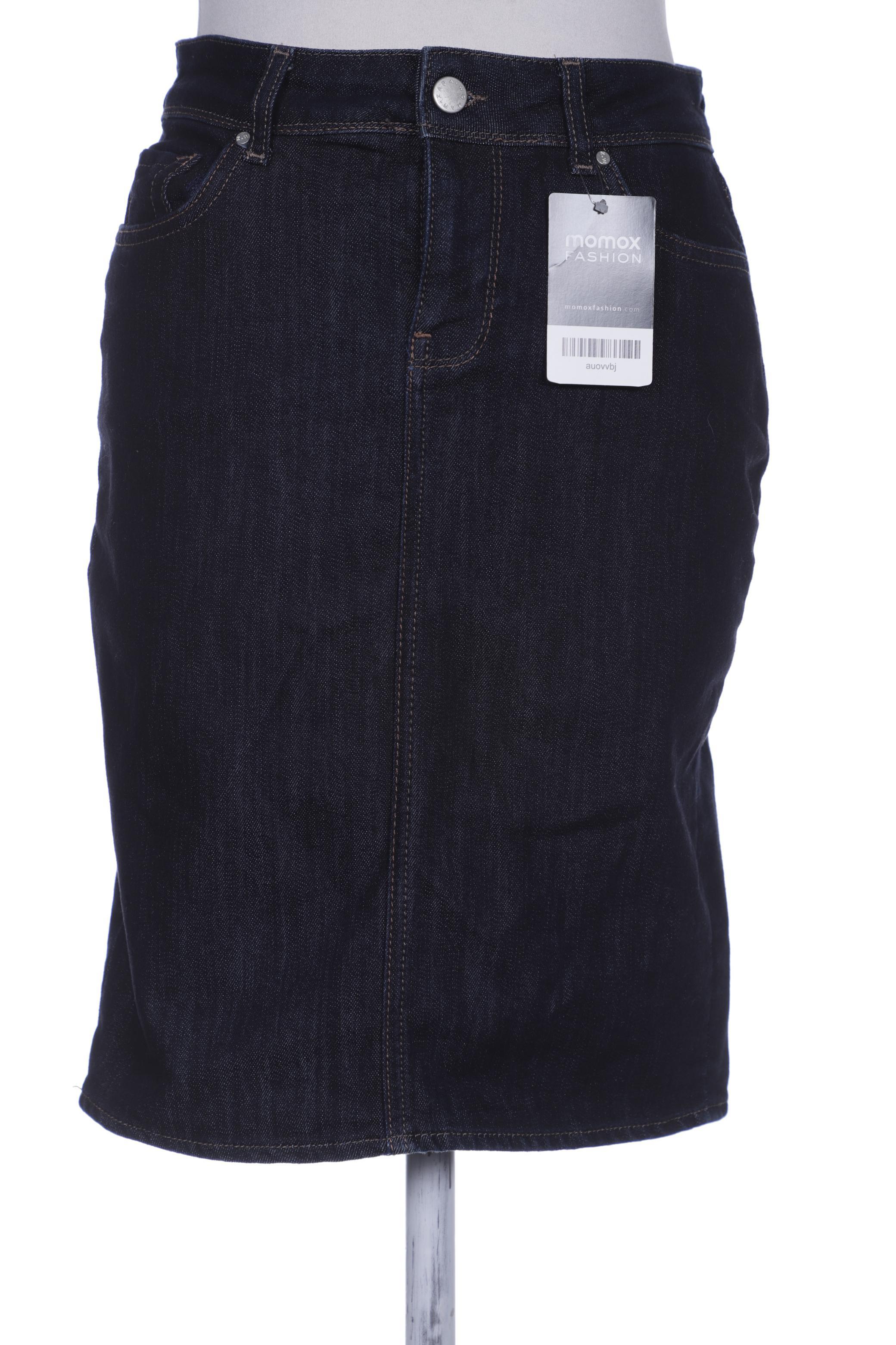 

ZARA Damen Rock, marineblau