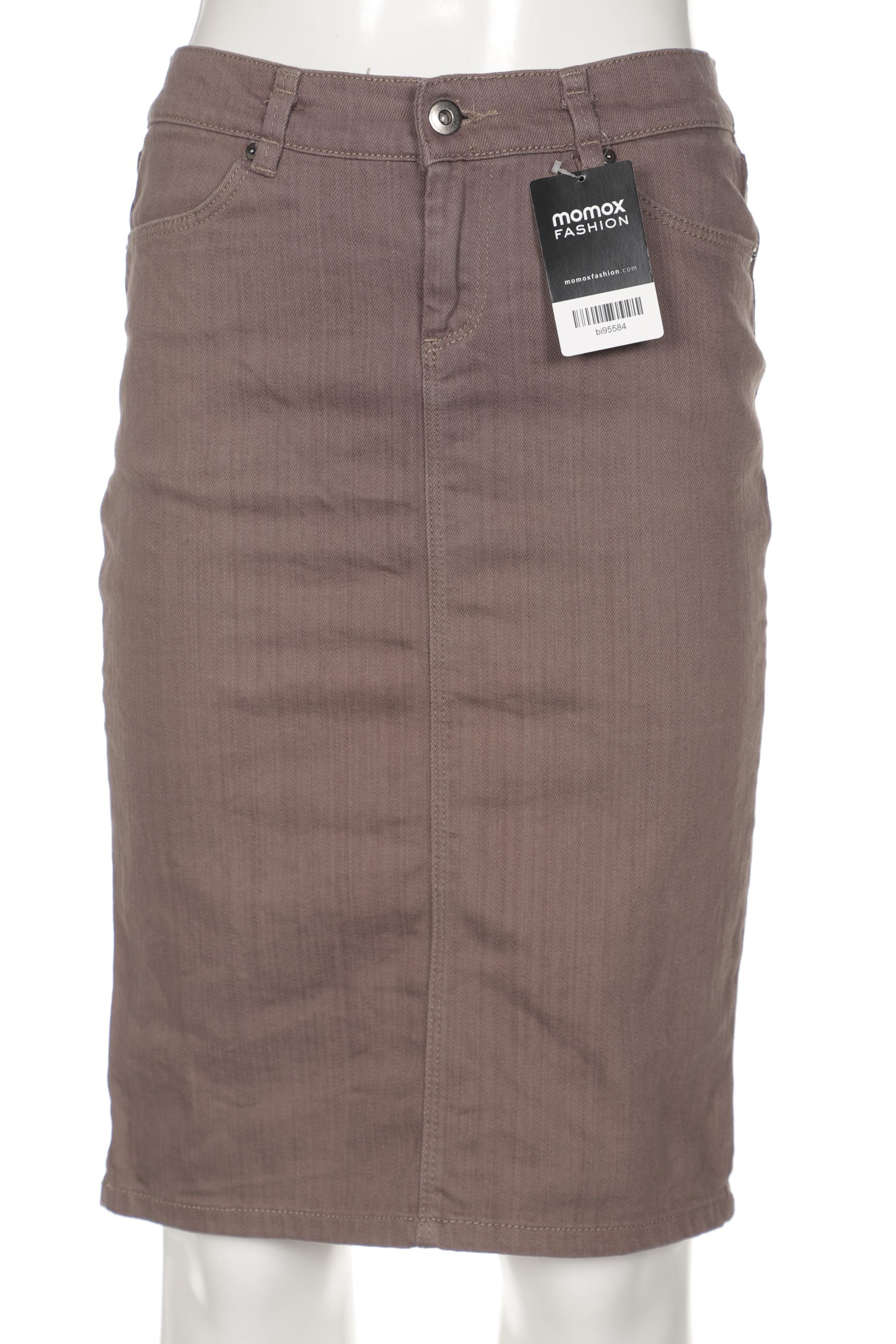 

ZARA Damen Rock, braun