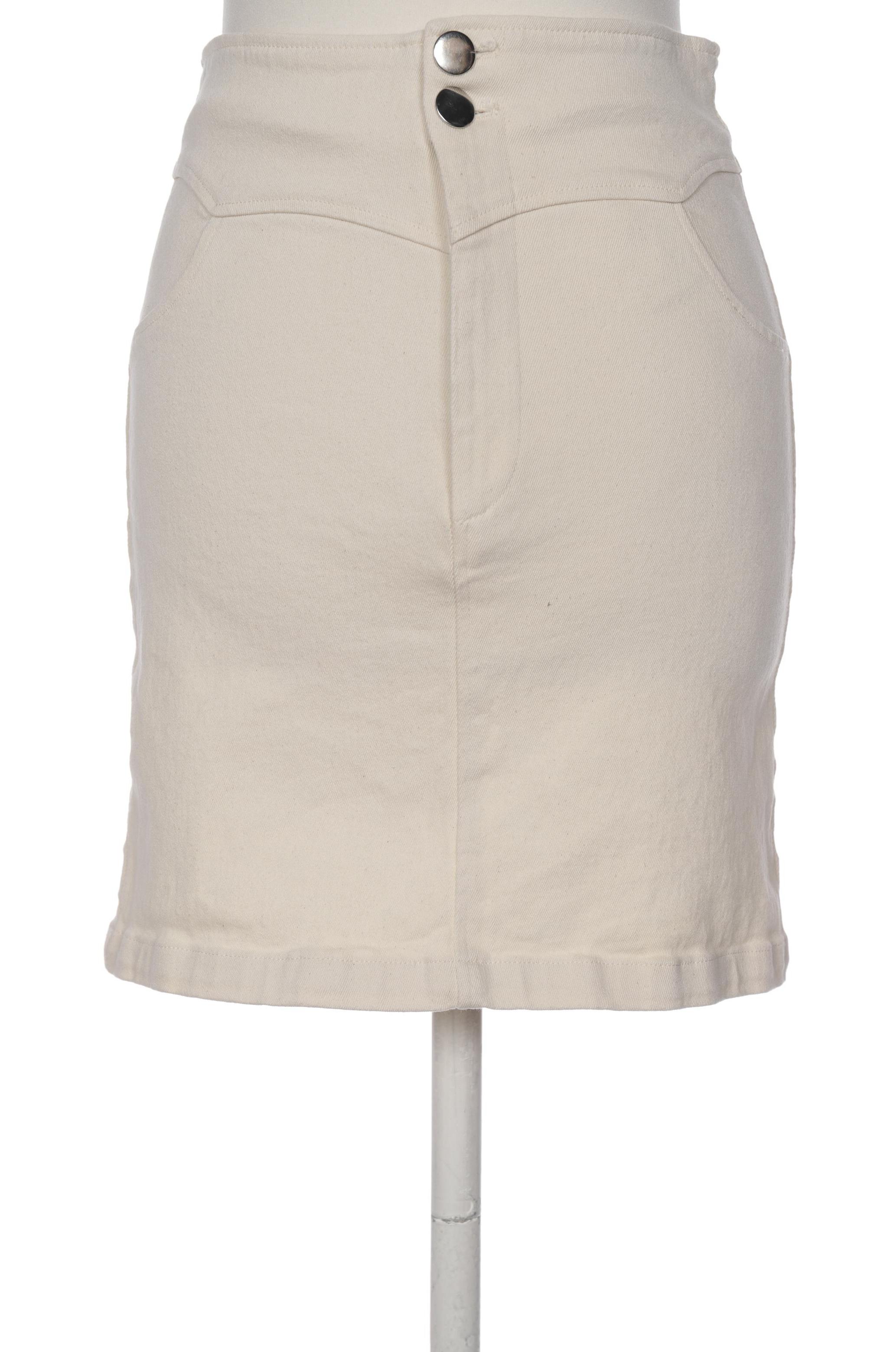 

ZARA Damen Rock, cremeweiß
