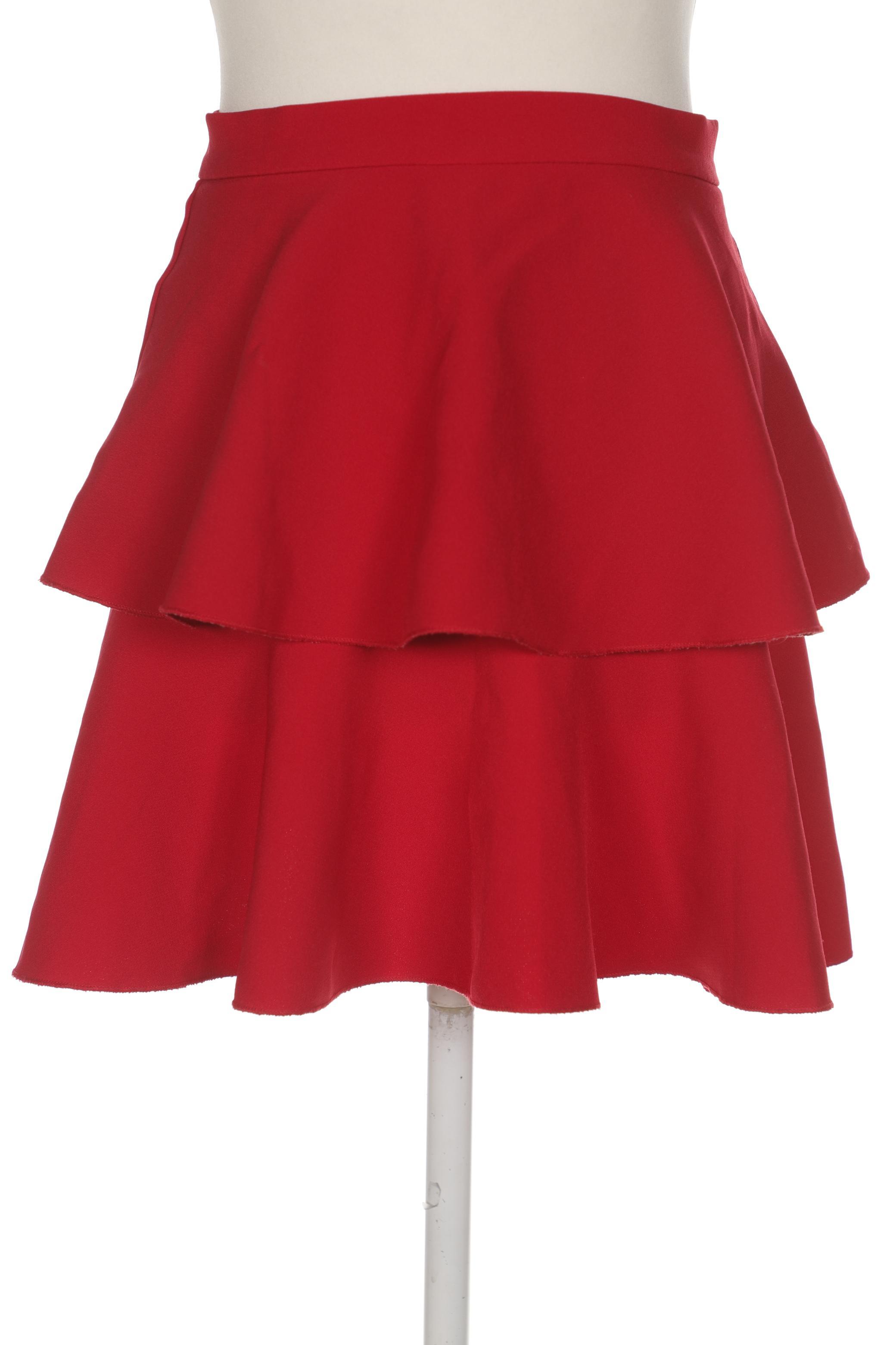 

ZARA Damen Rock, rot