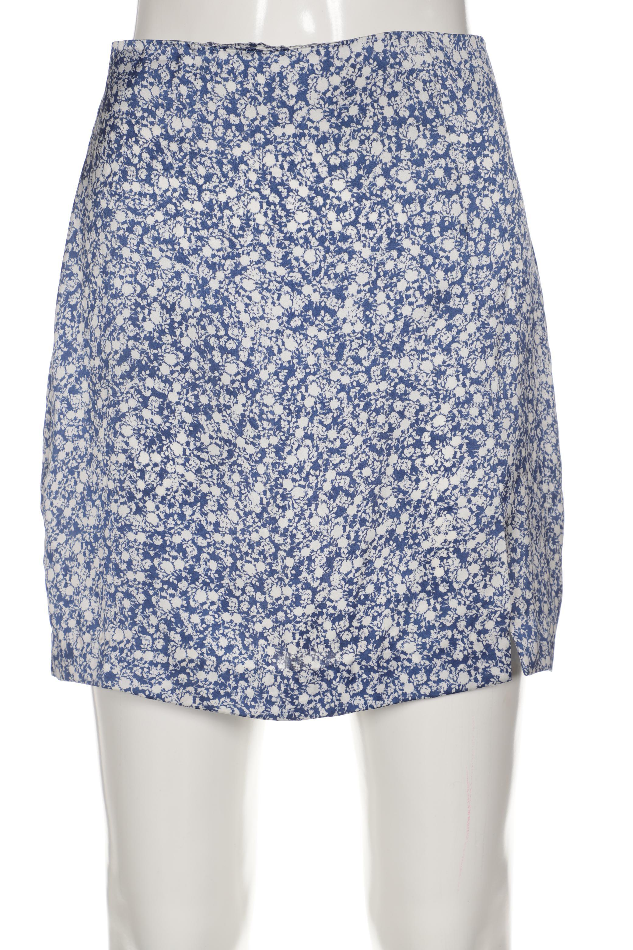 

ZARA Damen Rock, blau