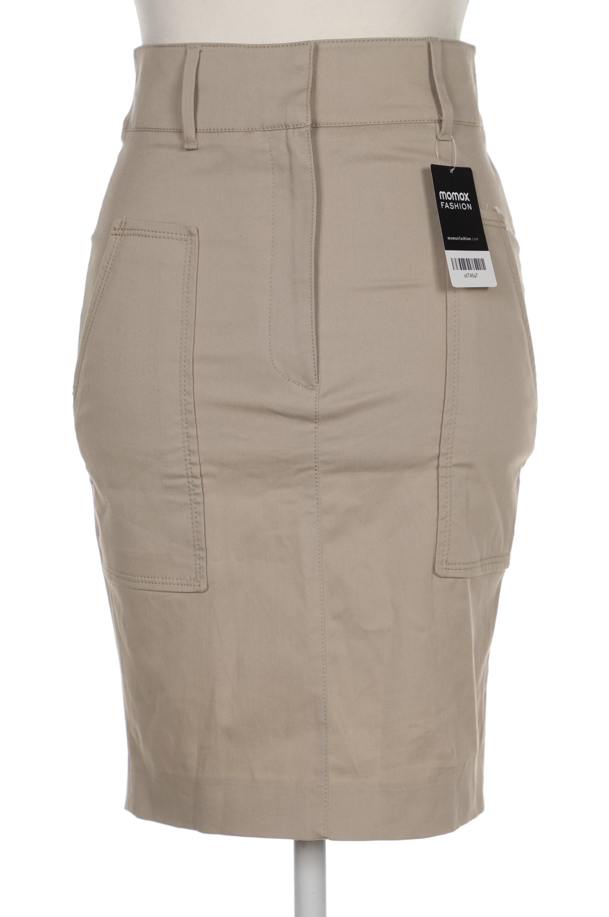 

ZARA Damen Rock, beige