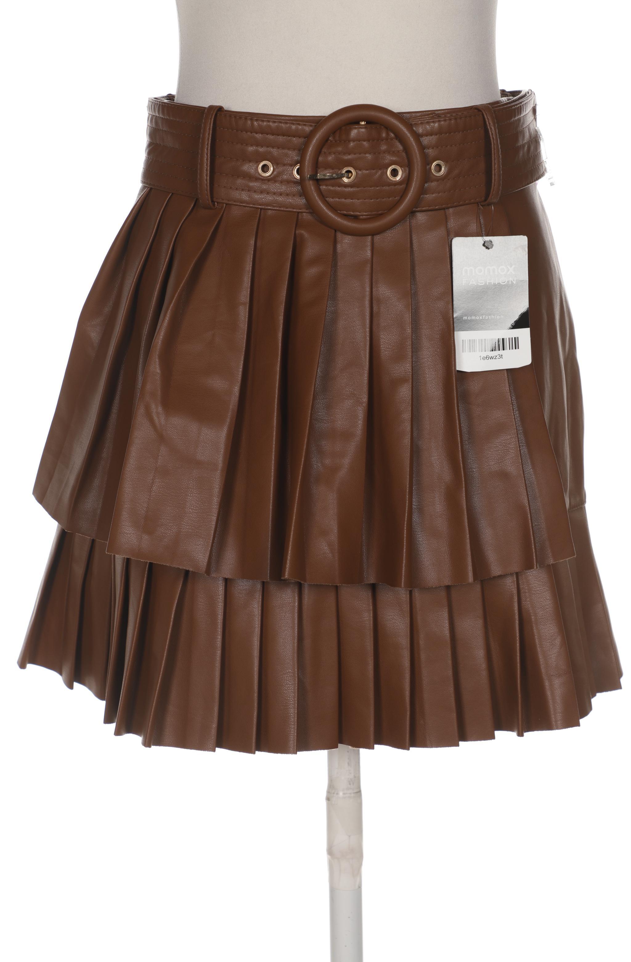 

ZARA Damen Rock, braun