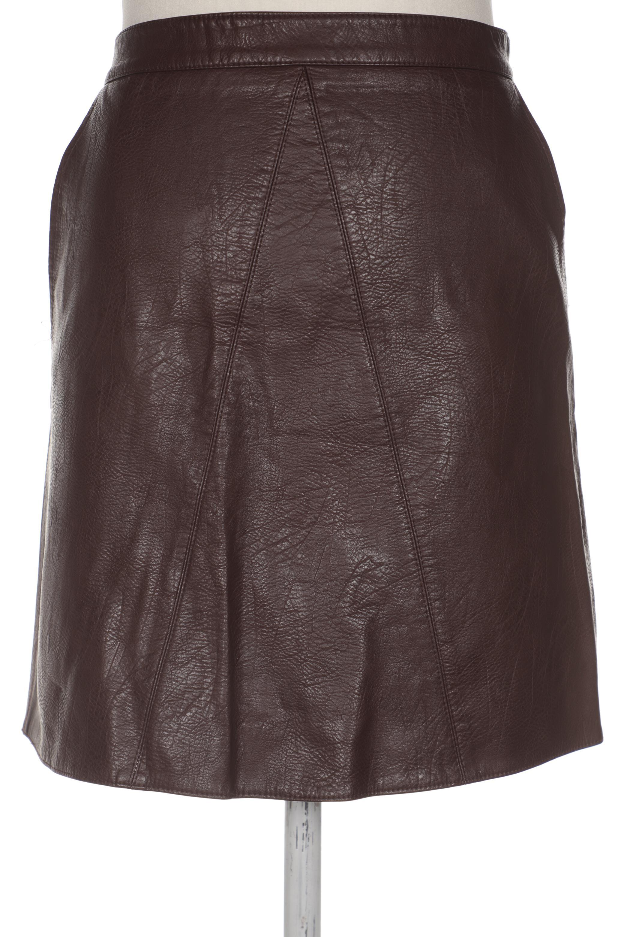 

ZARA Damen Rock, bordeaux