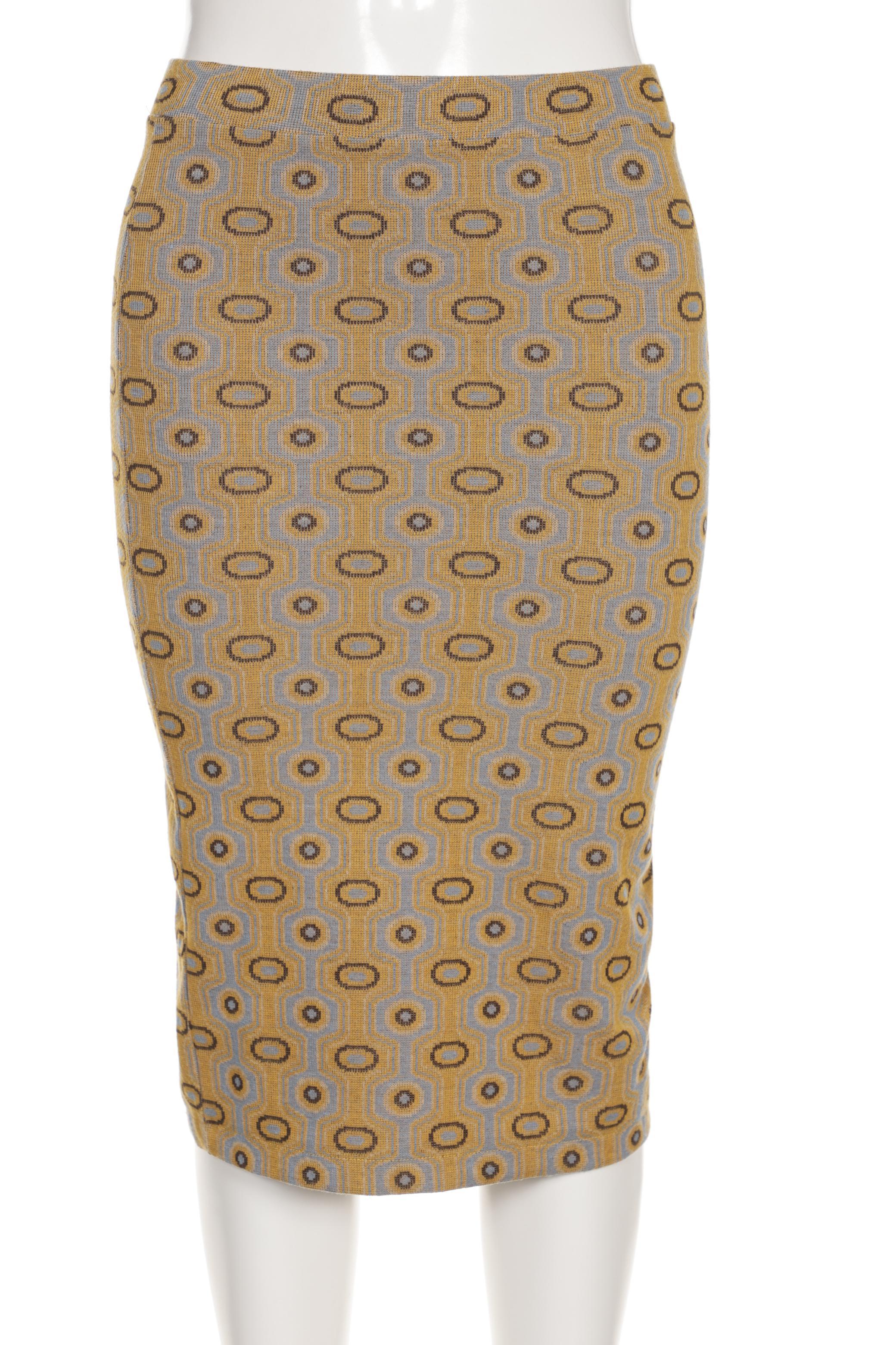 

ZARA Damen Rock, gelb