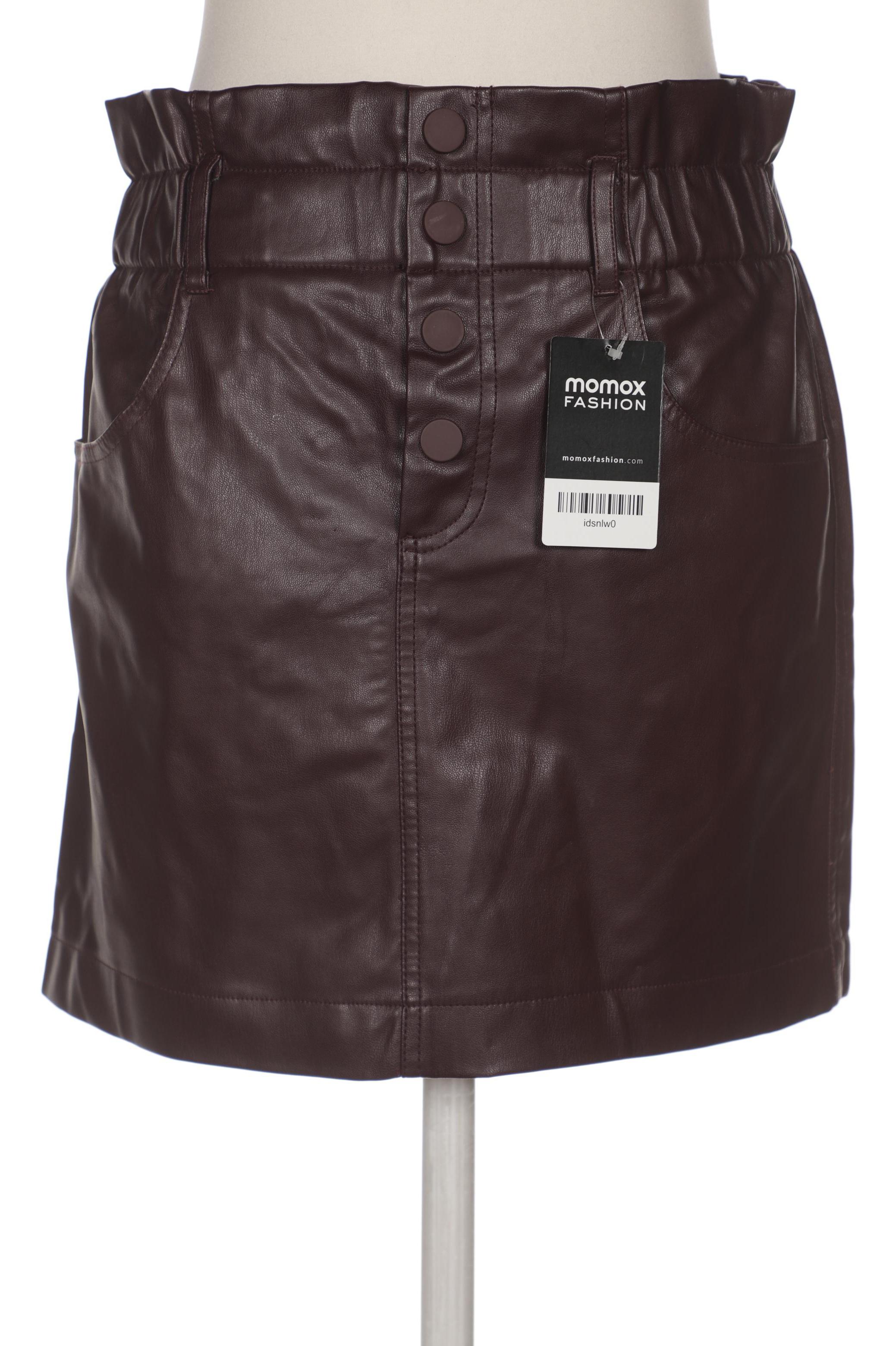 

ZARA Damen Rock, bordeaux