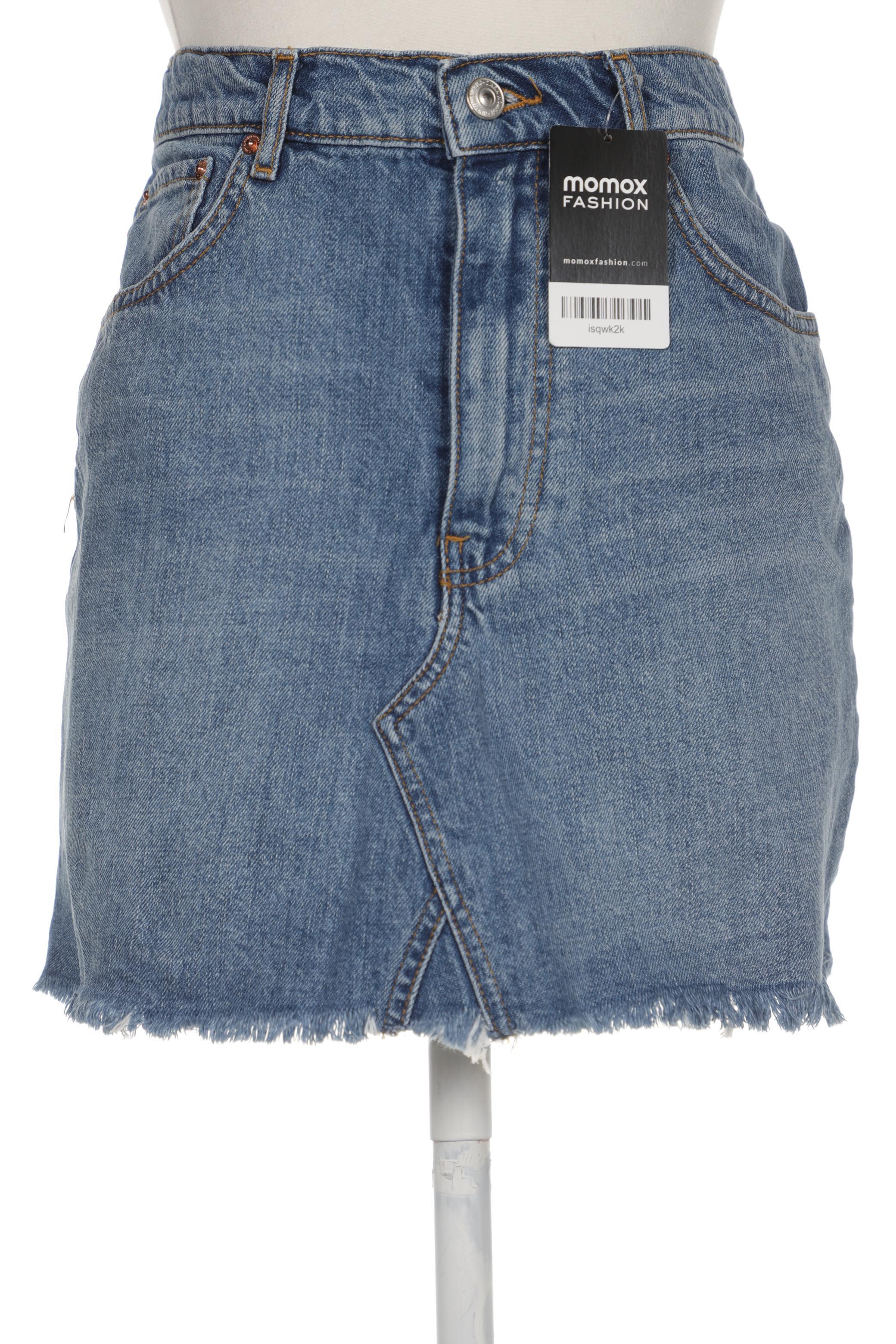 

ZARA Damen Rock, blau