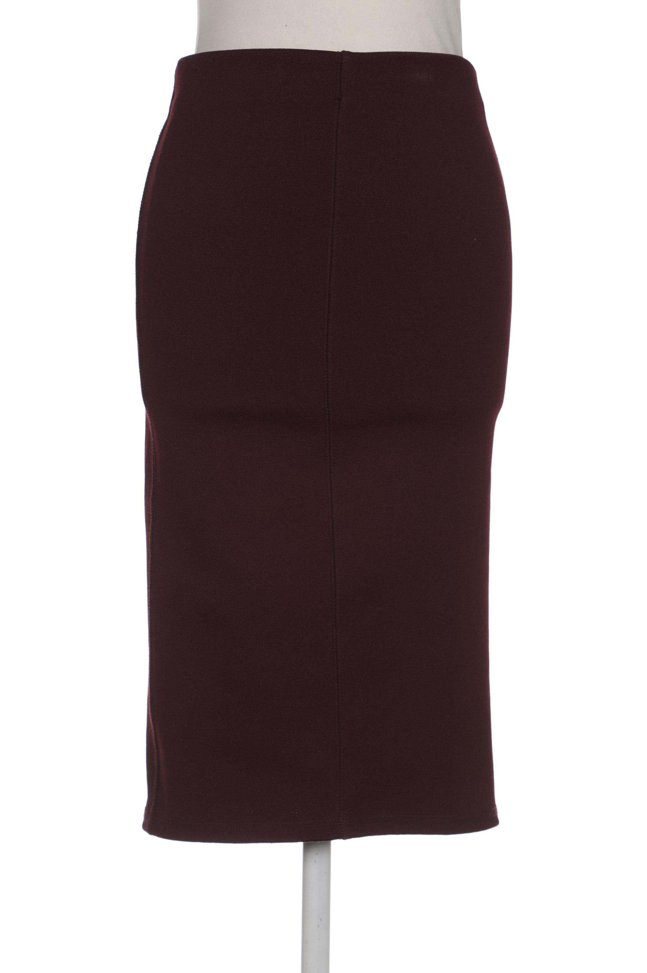 

ZARA Damen Rock, bordeaux
