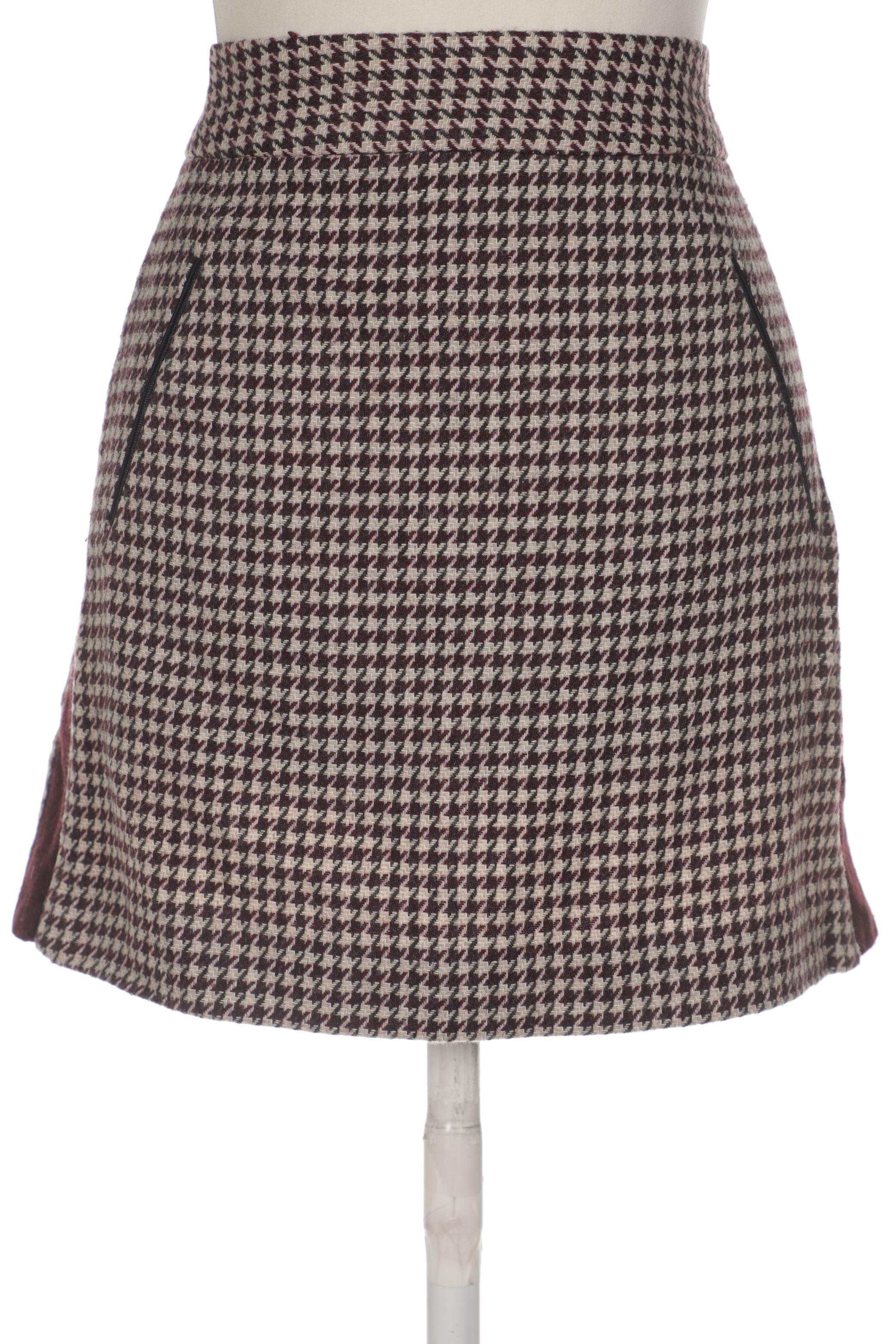 

ZARA Damen Rock, bordeaux