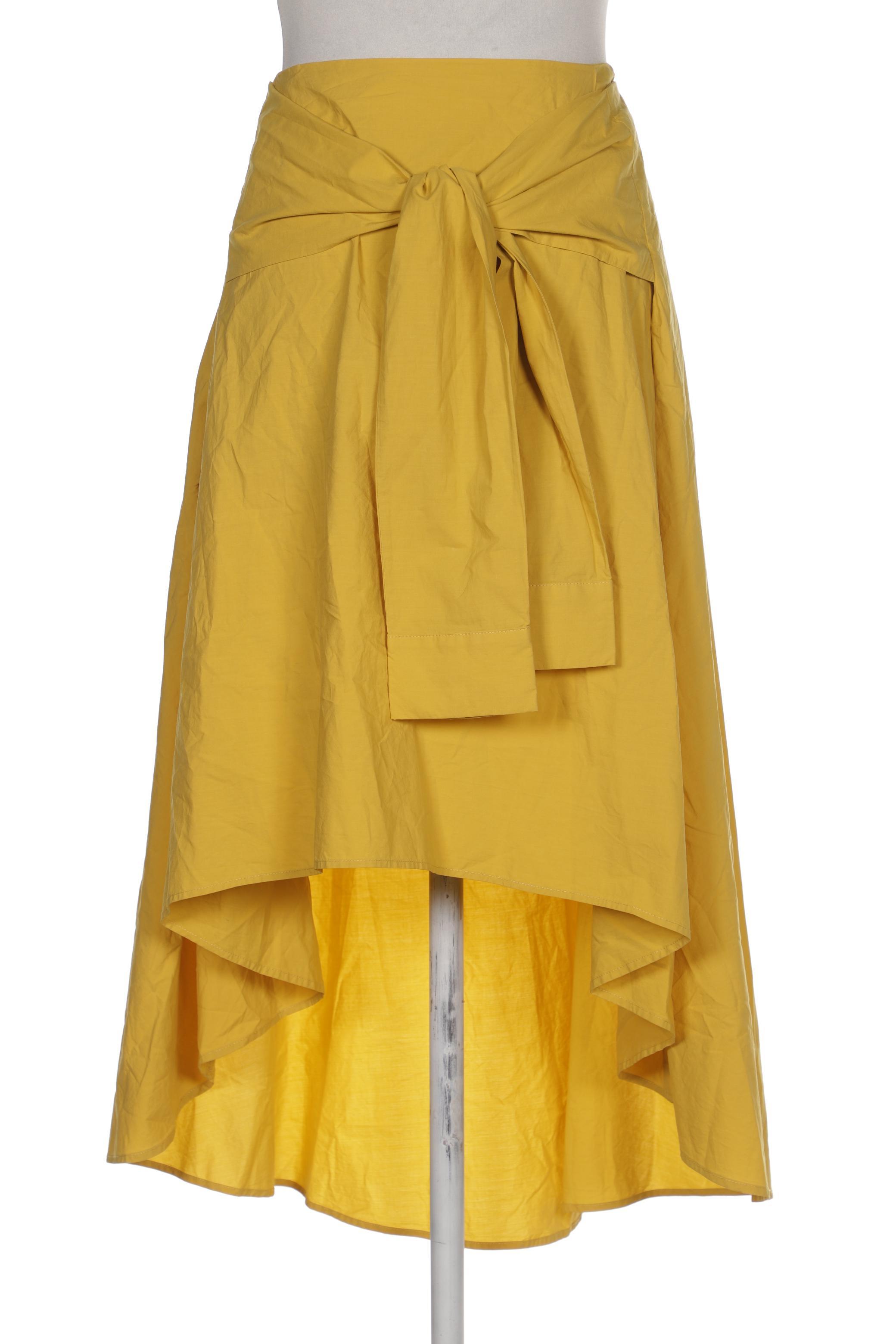

ZARA Damen Rock, gelb
