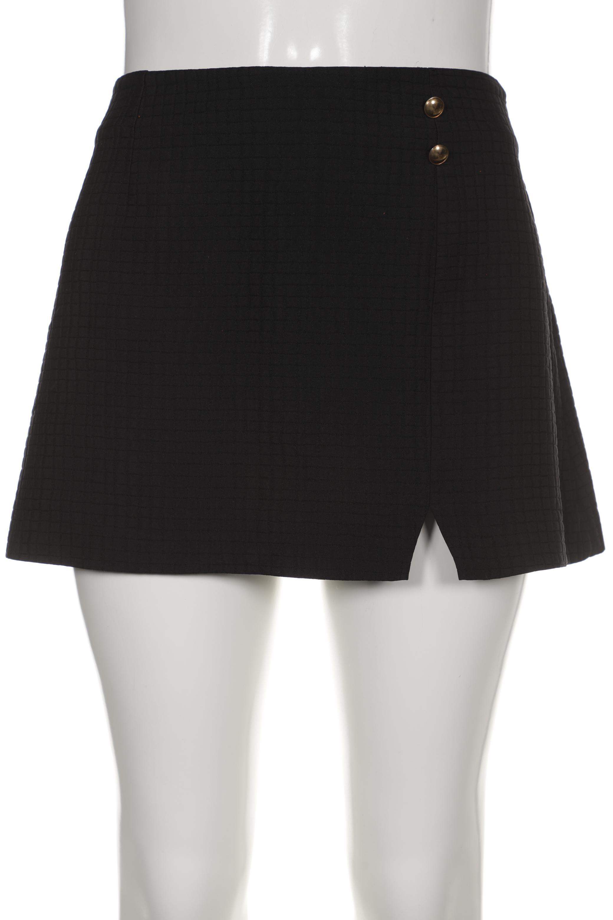 

ZARA Damen Rock, schwarz