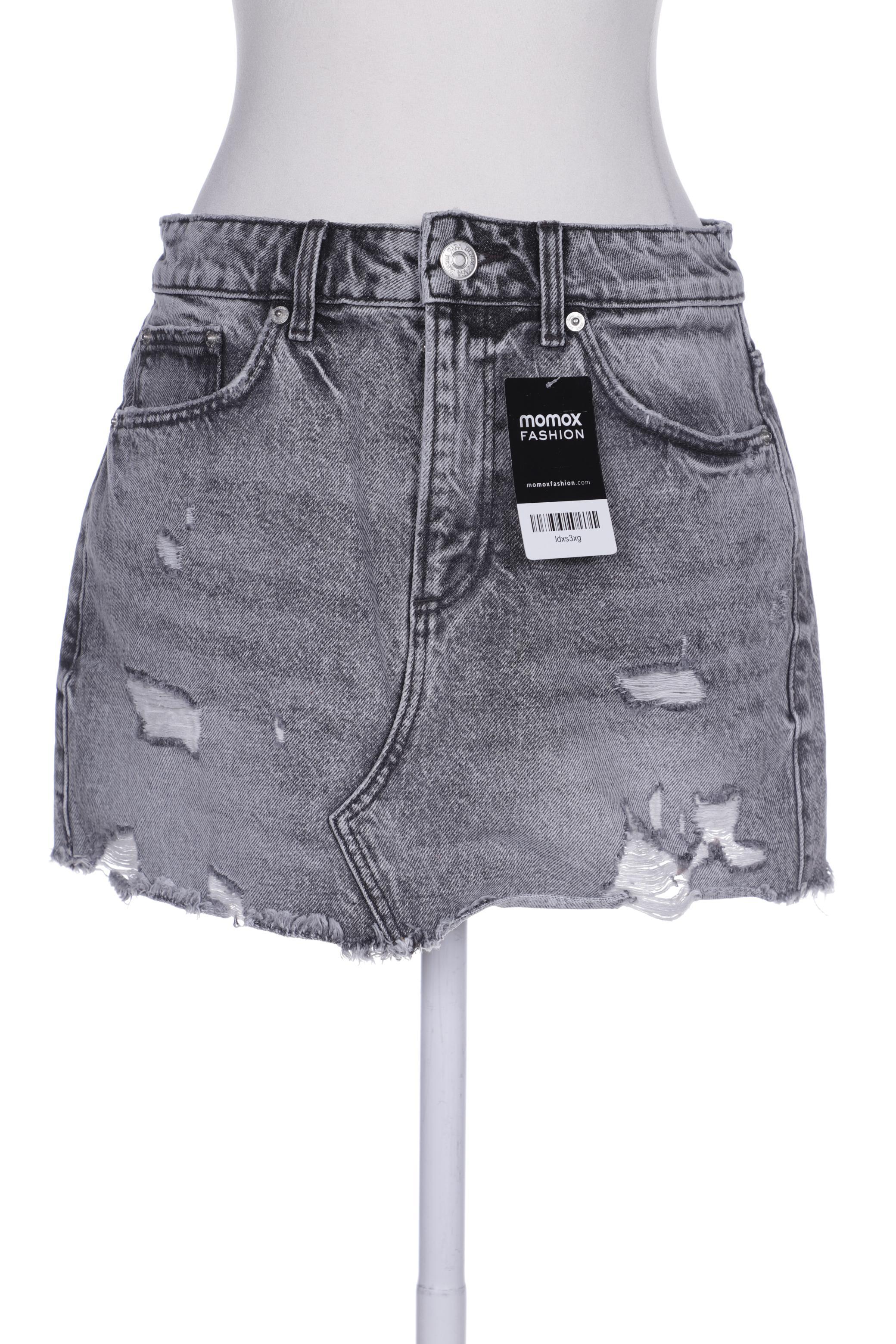 

ZARA Damen Rock, grau