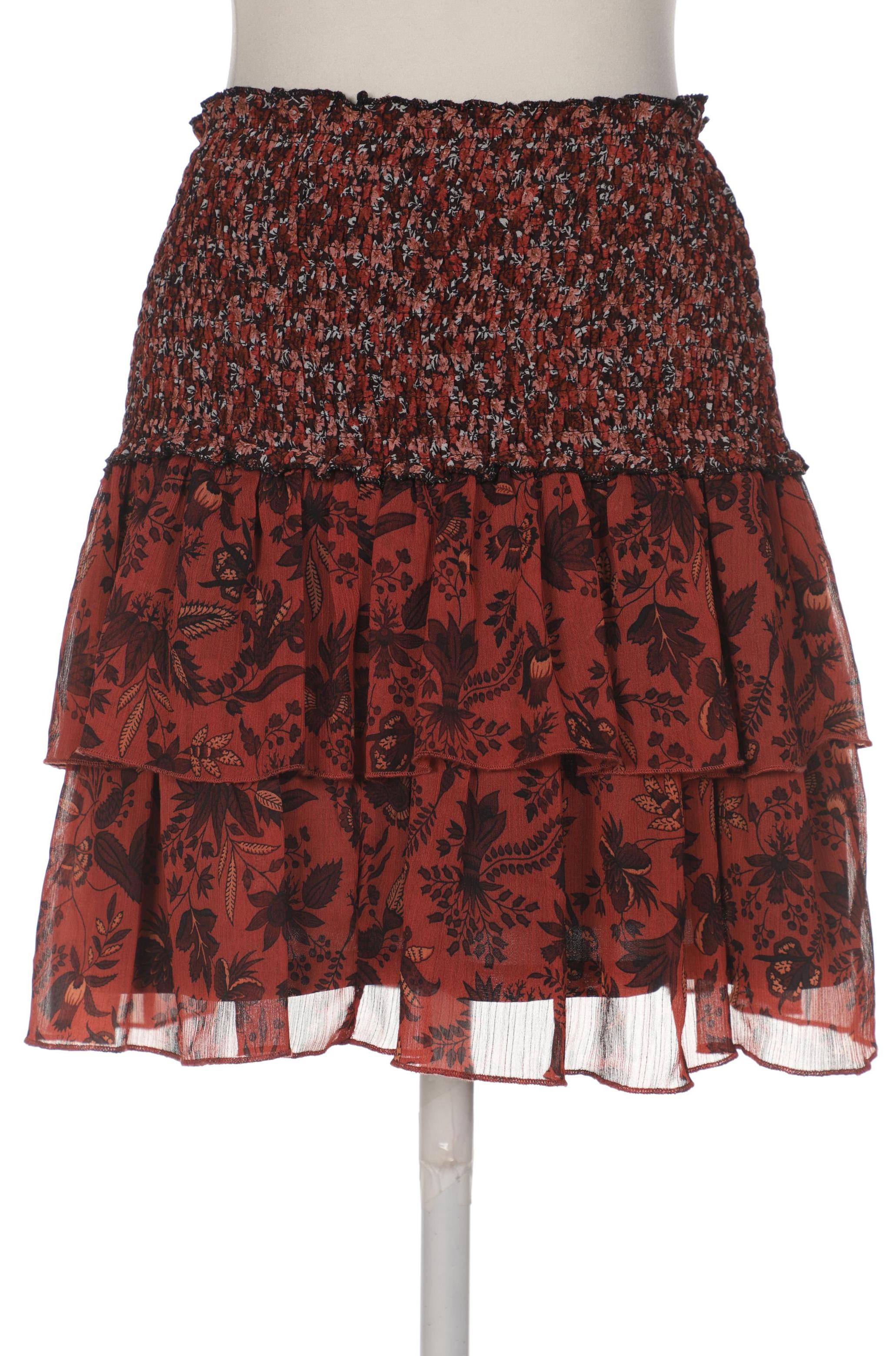 

ZARA Damen Rock, bordeaux