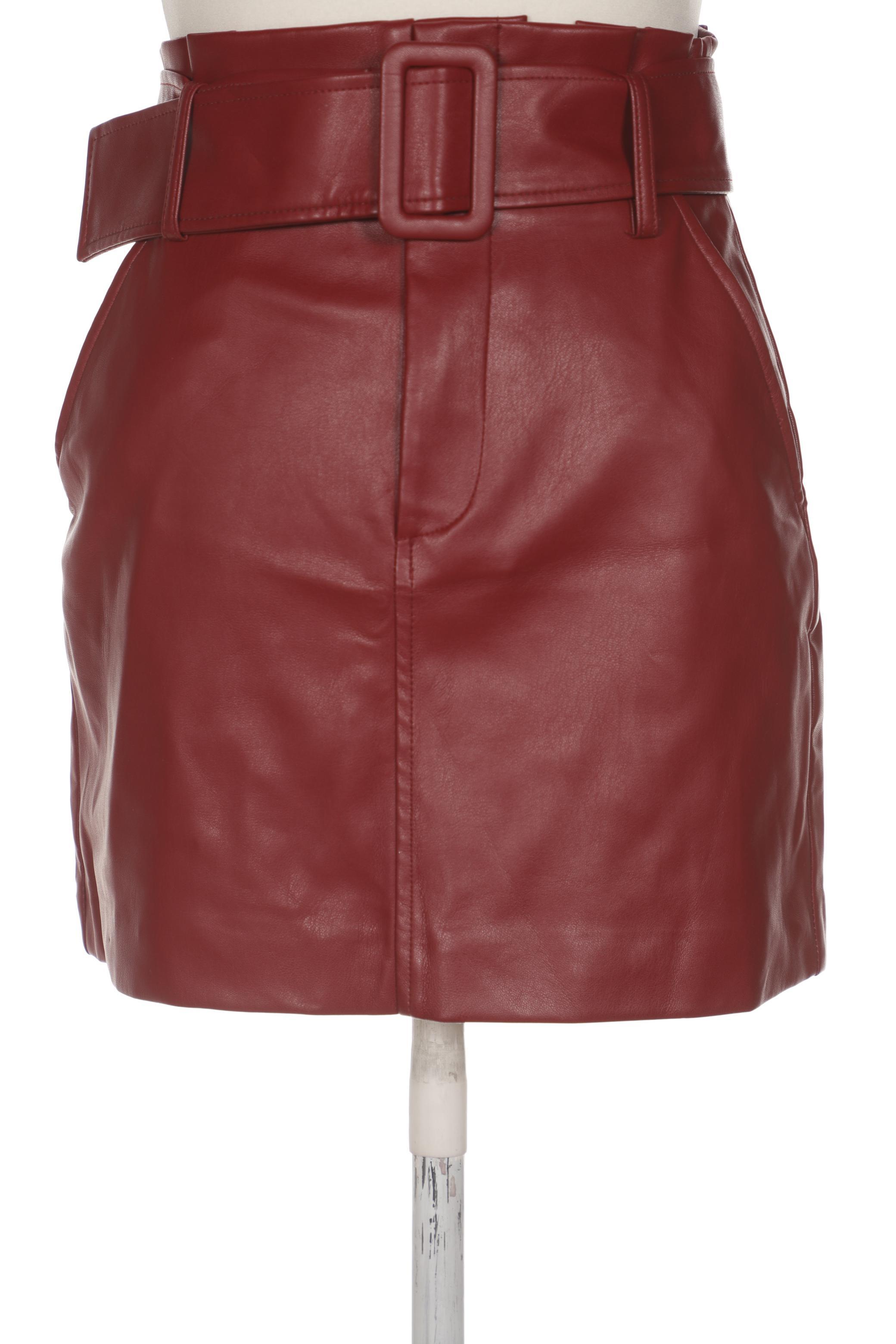 

ZARA Damen Rock, rot