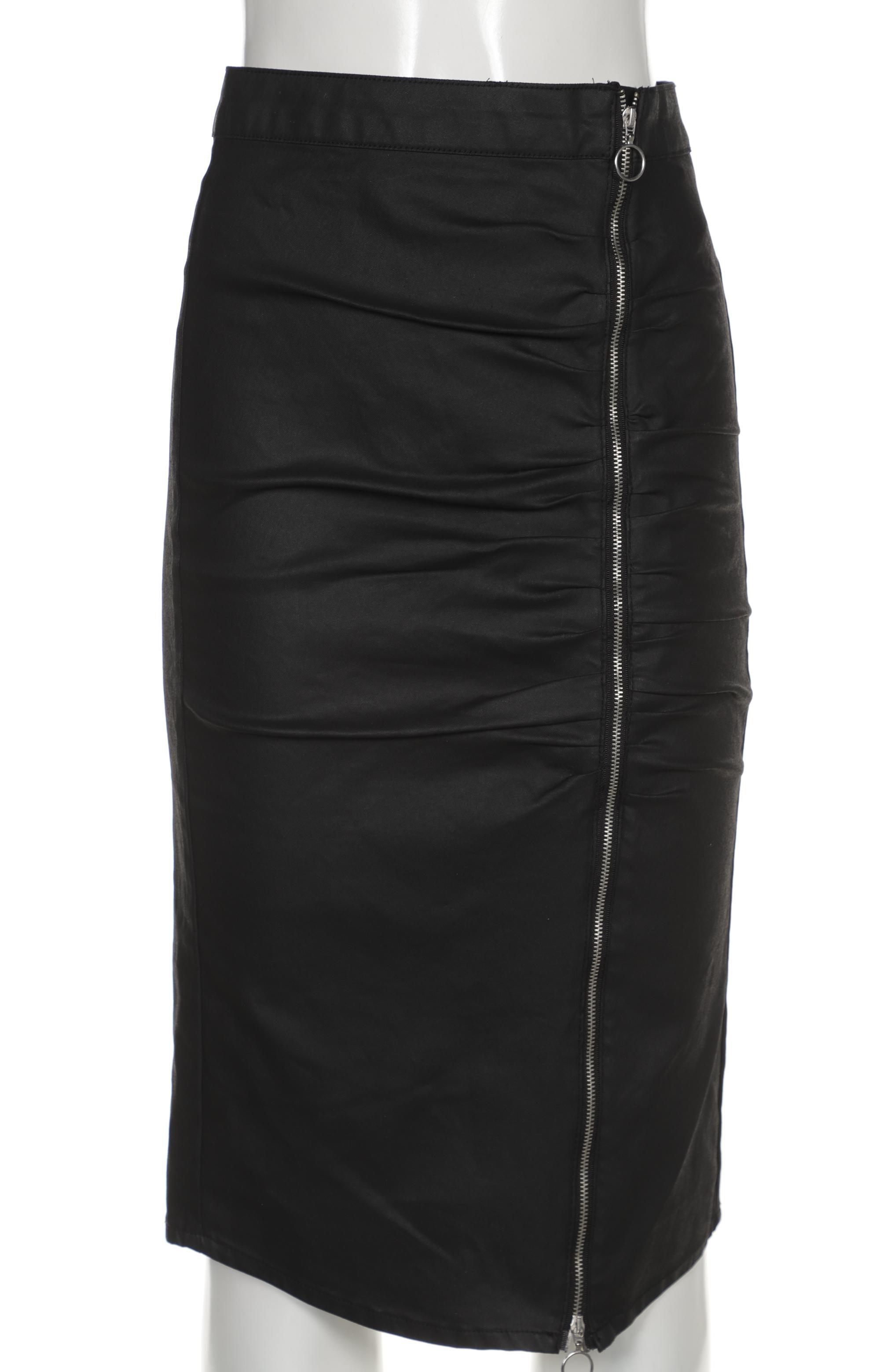 

ZARA Damen Rock, schwarz