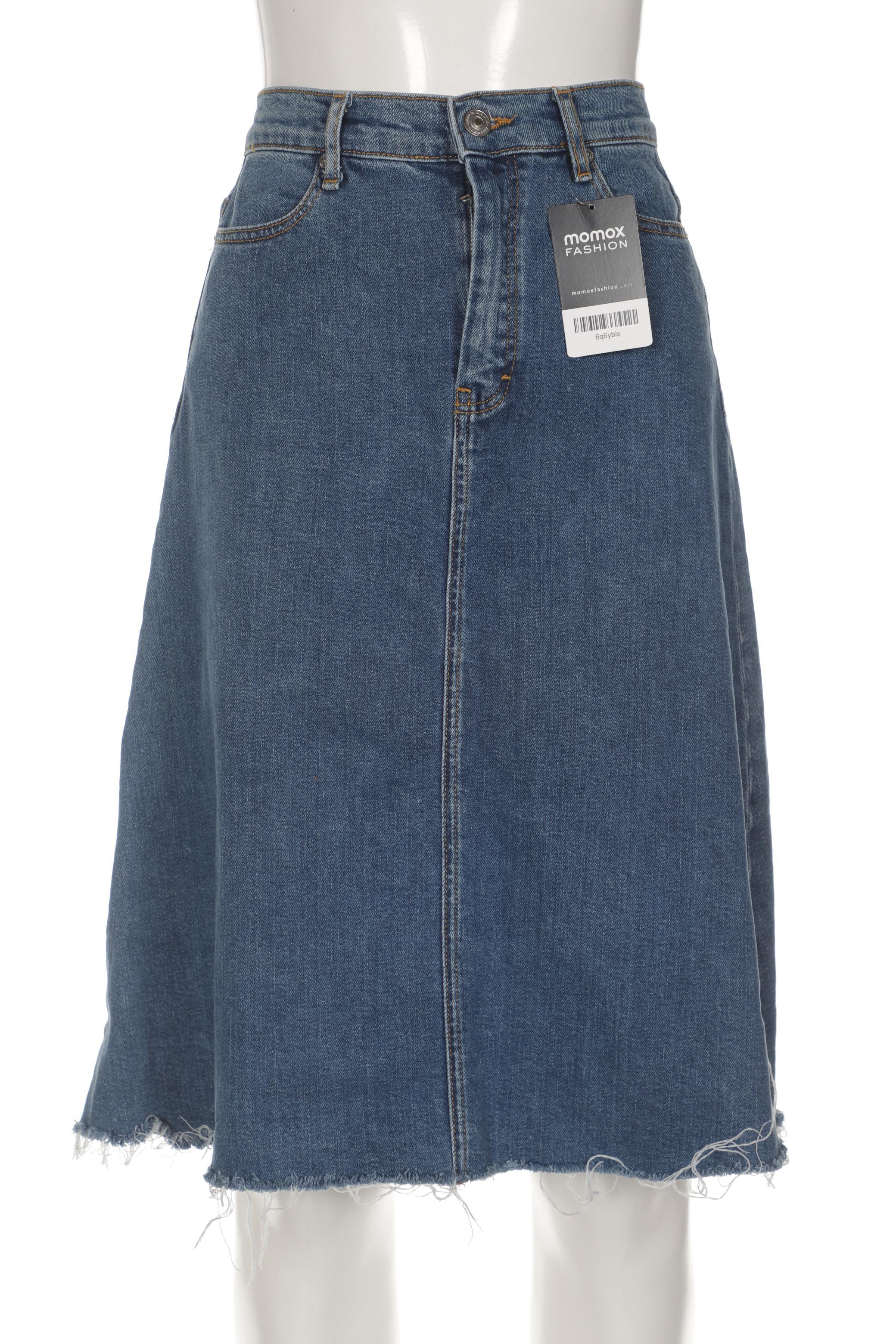 

ZARA Damen Rock, blau
