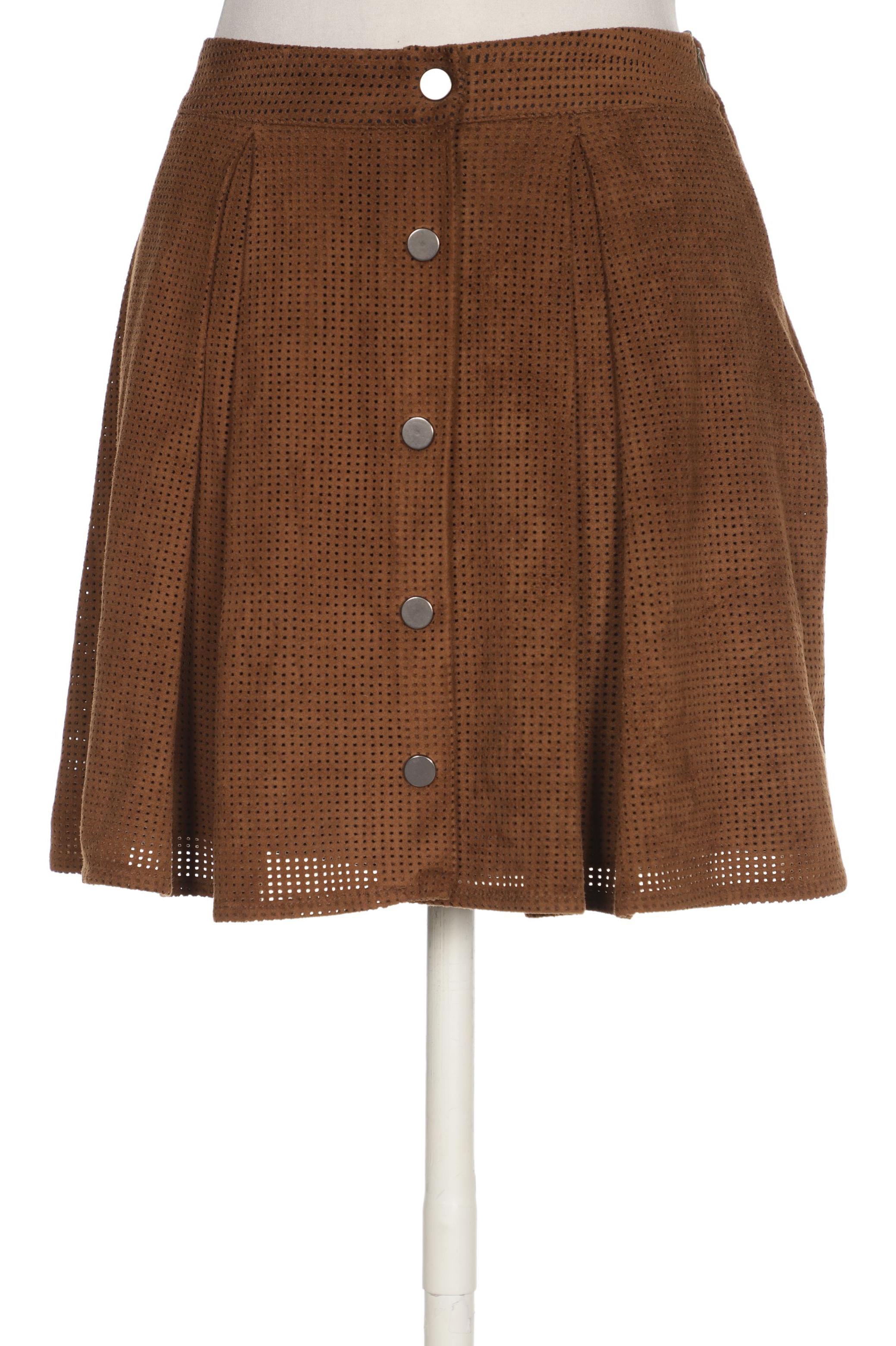 

Zara Damen Rock, braun, Gr. 34