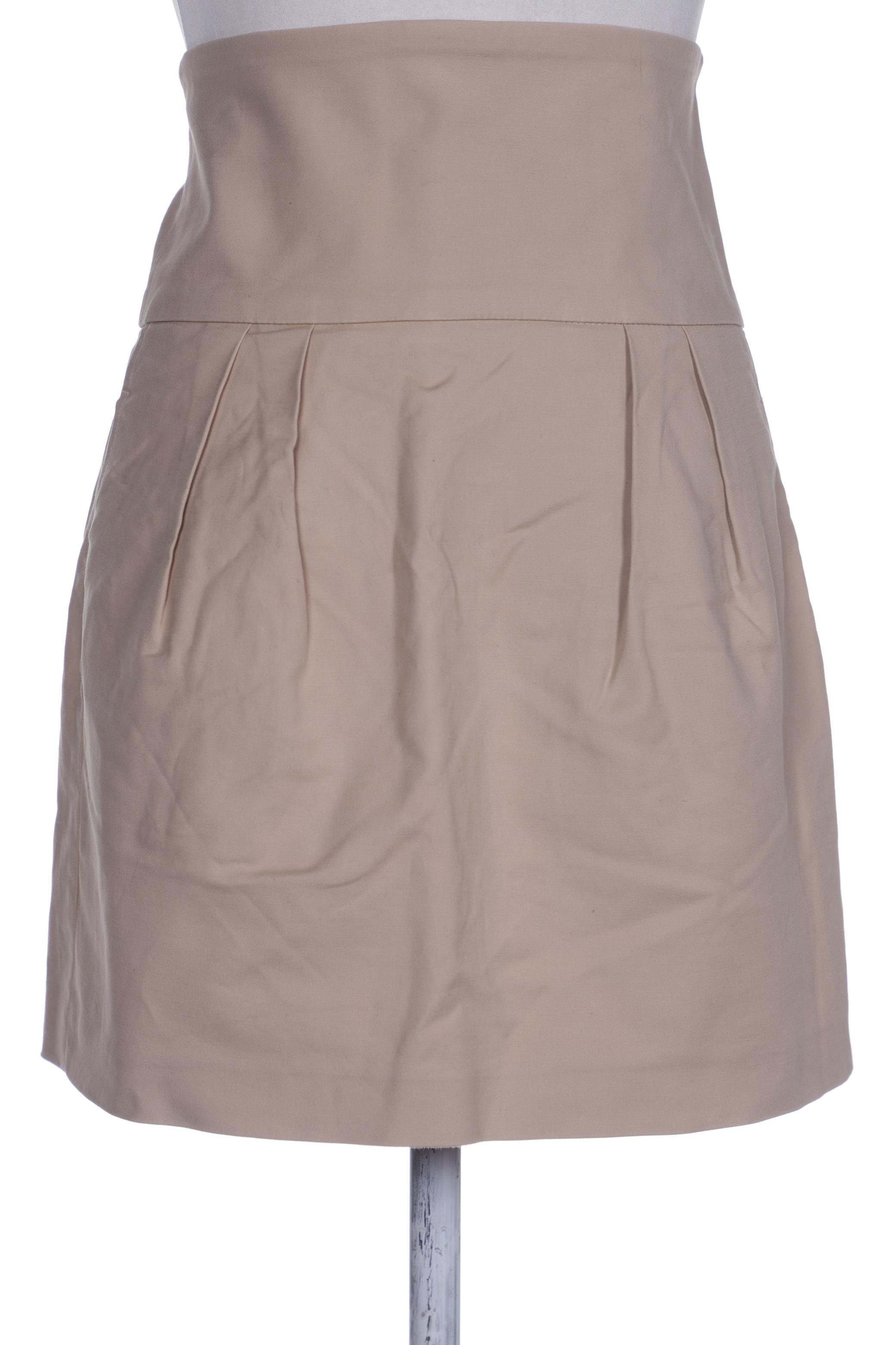 

ZARA Damen Rock, beige