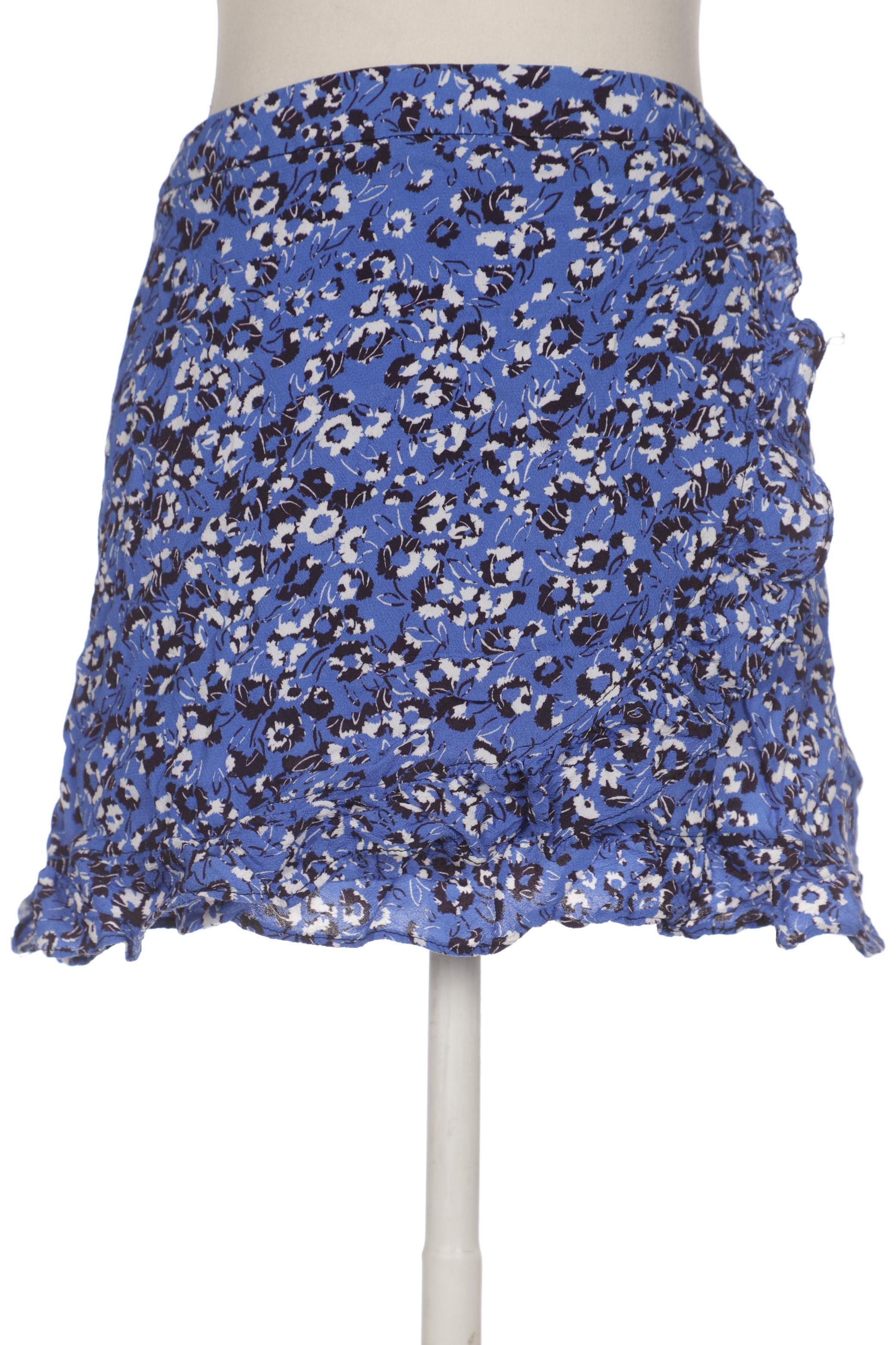 

ZARA Damen Rock, blau