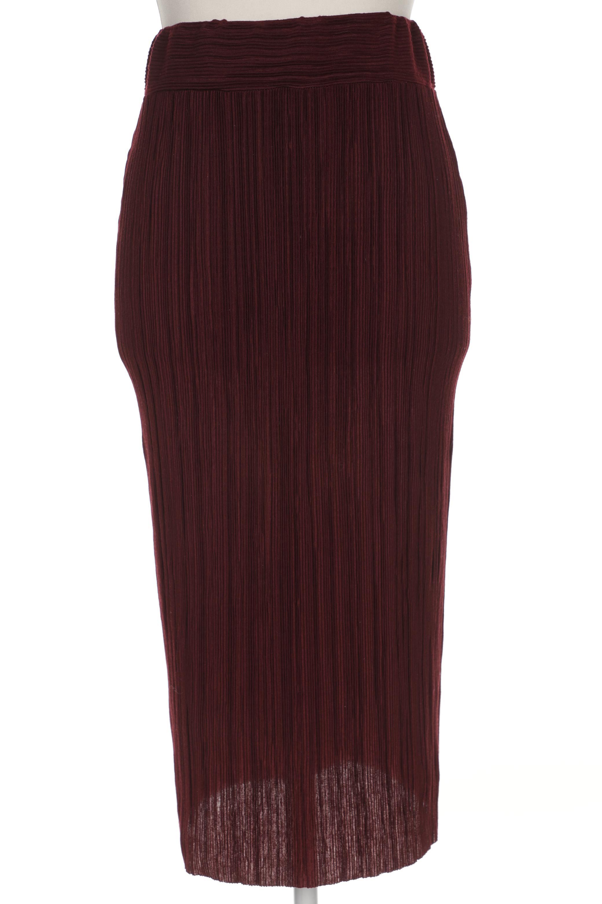

ZARA Damen Rock, bordeaux