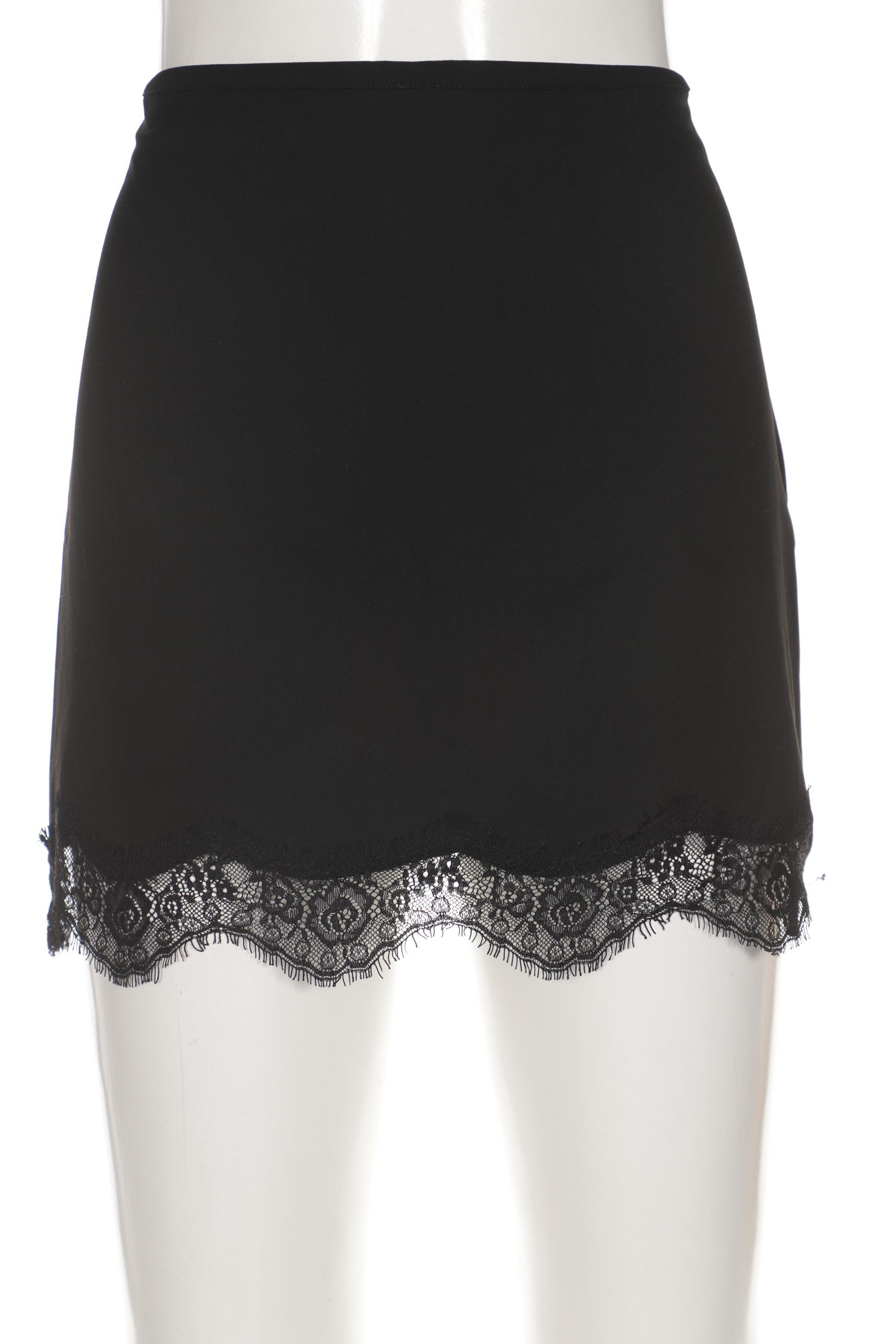 

ZARA Damen Rock, schwarz